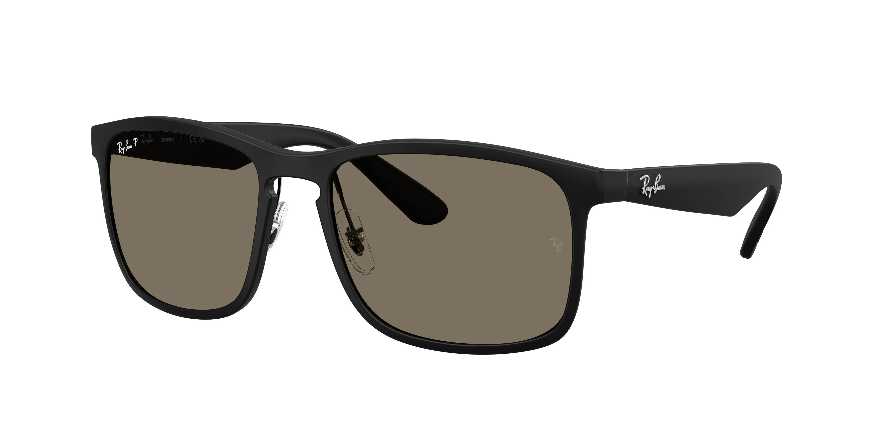 Ray - Ban RB4264 601S87 Occhiali da sole Nylon Nero Squadrata Polarizzata - immagine 1