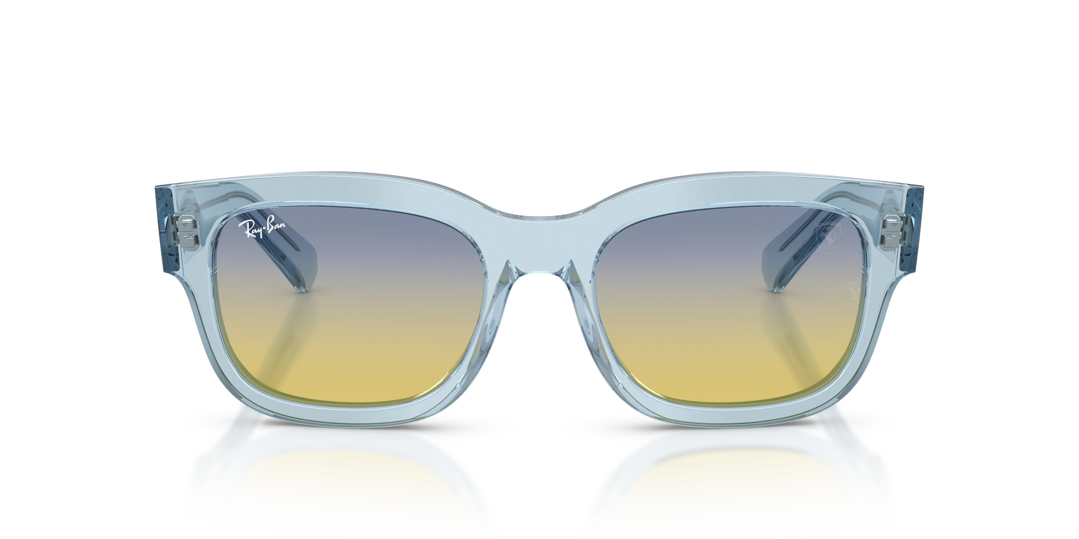 Ray - Ban RB2228M F708EI Occhiali da sole Acetato Blu Squadrata Normale - immagine 3