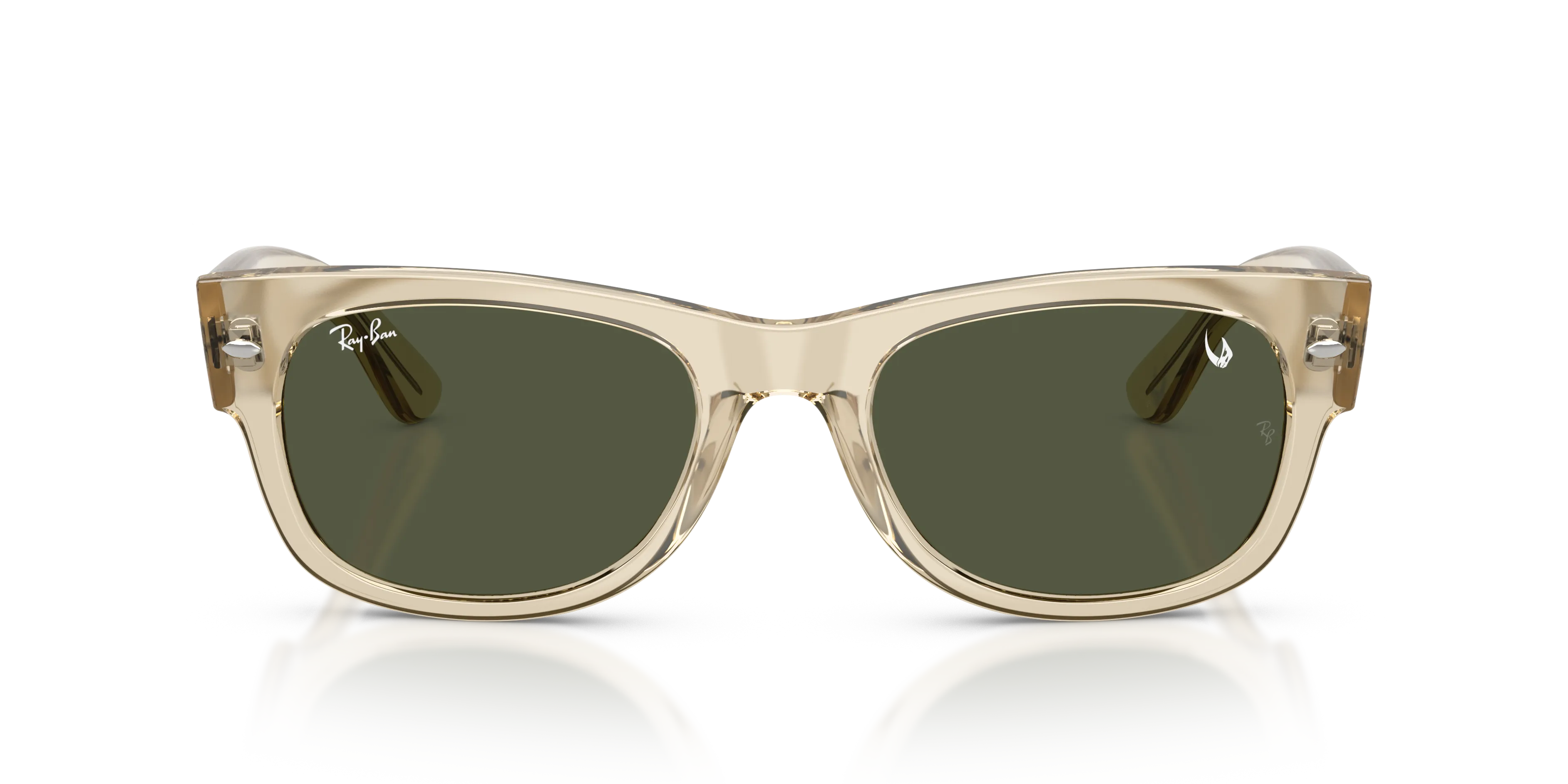 Ray - Ban RB0832S MEGA WAYFARER II 146031 Occhiali da sole Acetato [""] Verde Squadrata - immagine 3