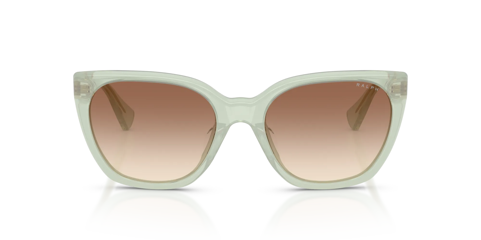 Ralph Lauren RA5330U 627813 Occhiali da sole Acetato Verde Farfalla Normale Sfumato - immagine 3