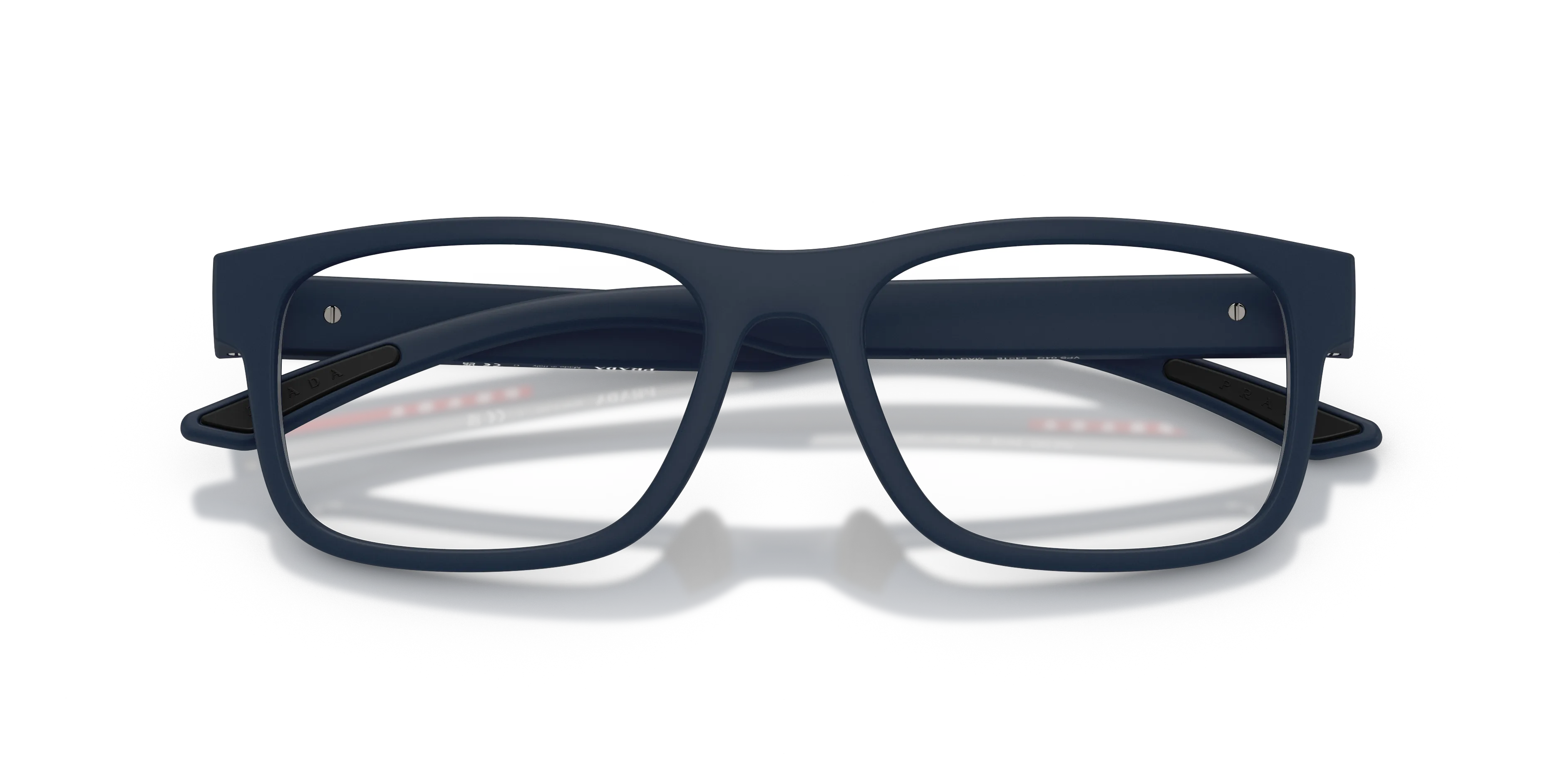 Prada Linea Rossa PS 04QV MAG1O1 Montature da vista Iniettato Blu Squadrata Normale - immagine 2