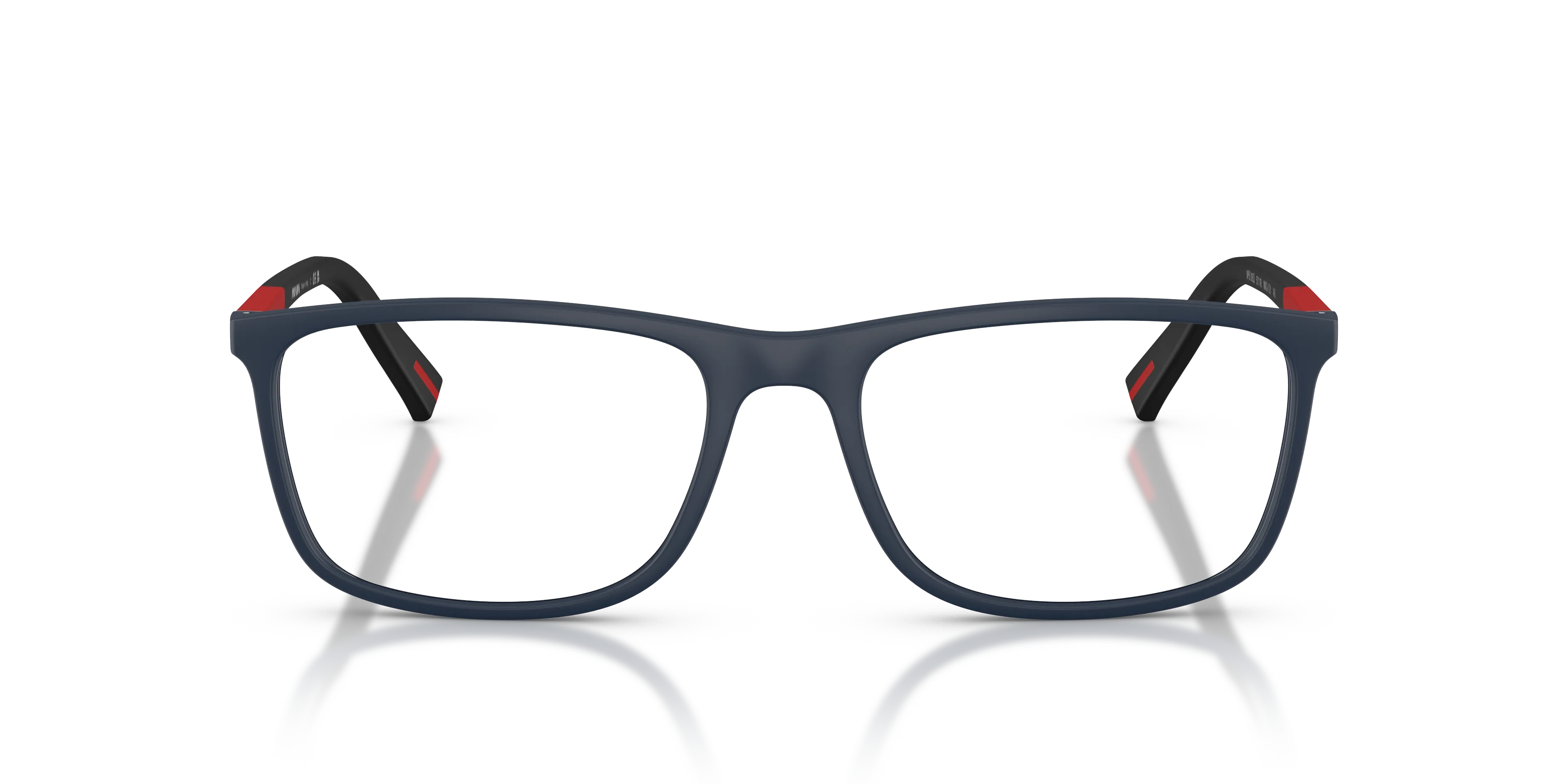 Prada Linea Rossa PS 03QV MAG1O1 Montature da vista Iniettato Blu Squadrata Normale - immagine 3