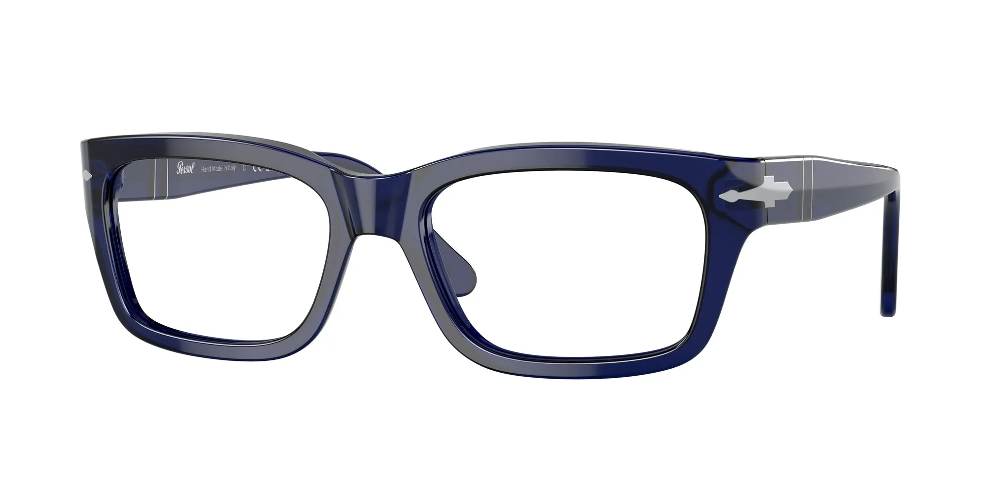 Persol PO3301V 181 Montature da vista Acetato Blu Squadrata - immagine 1