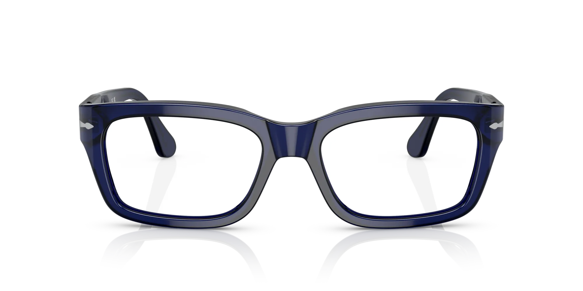 Persol PO3301V 181 Montature da vista Acetato Blu Squadrata - immagine 3