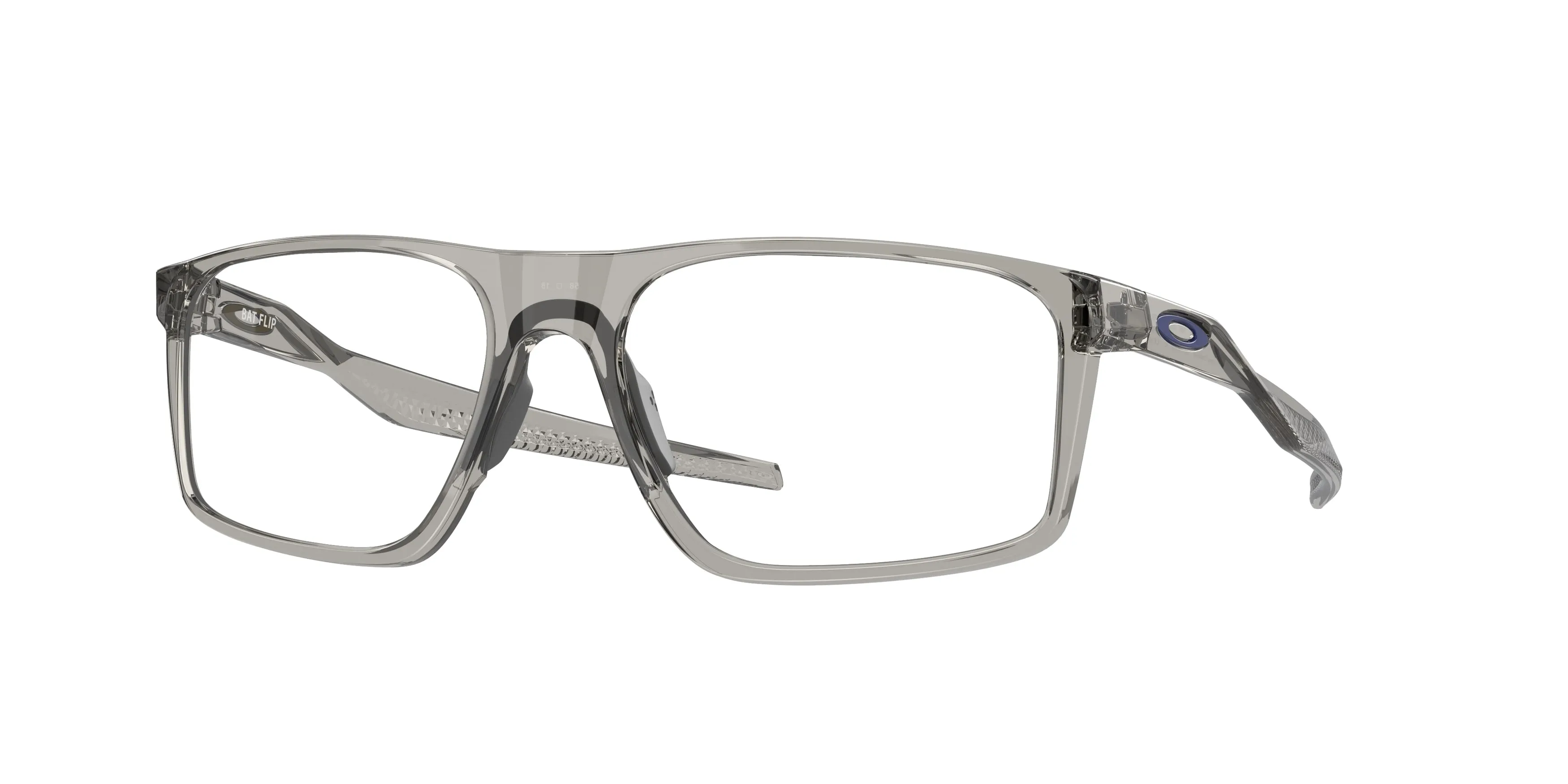 Oakley OX8183 BAT FLIP 818302 Montature da vista O_Matter Grigio Trasparente Squadrata Normale - immagine 1
