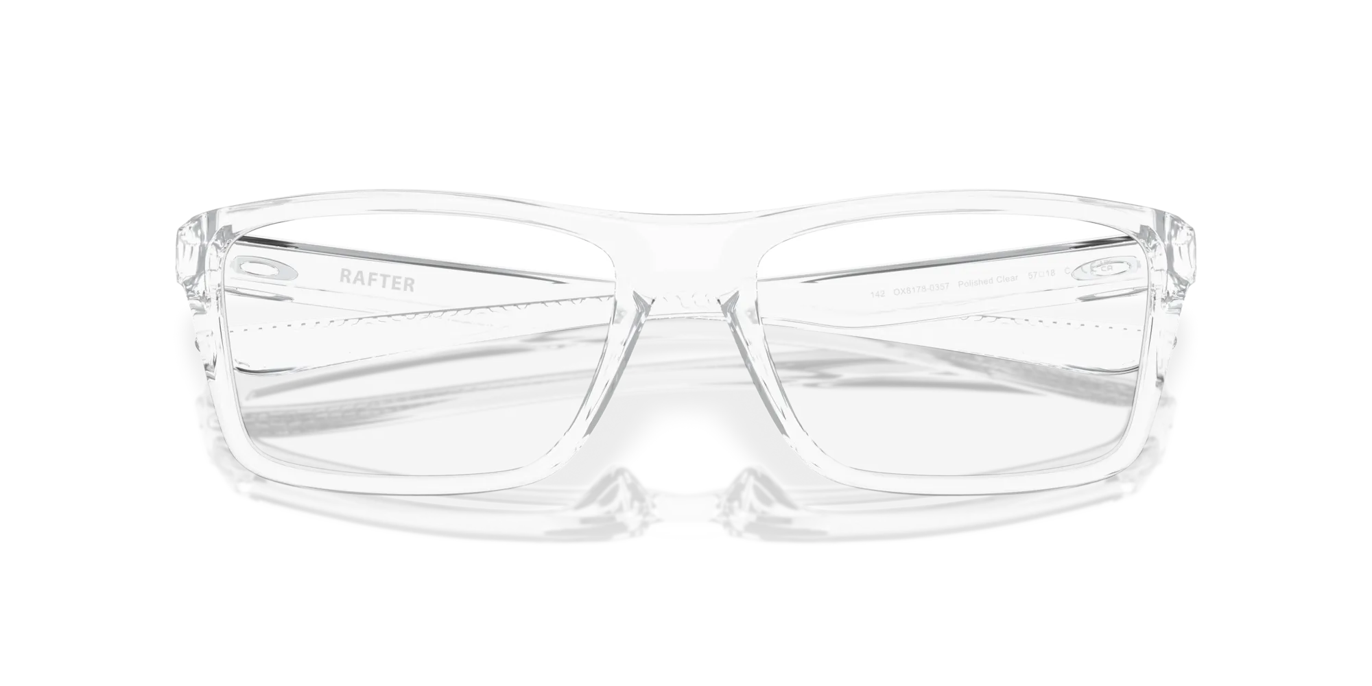 Oakley OX8178 RAFTER 817803 Montature da vista O_Matter Trasparente Trasparente Squadrata Normale - immagine 2