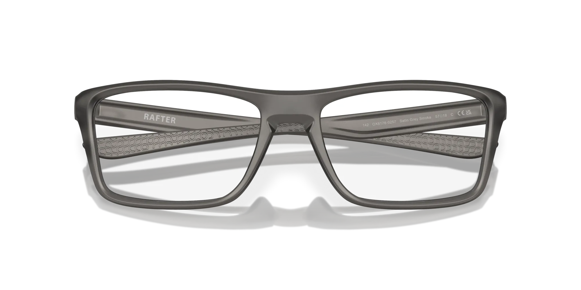 Oakley OX8178 RAFTER 817802 Montature da vista O_Matter Grigio Trasparente Squadrata Normale - immagine 2