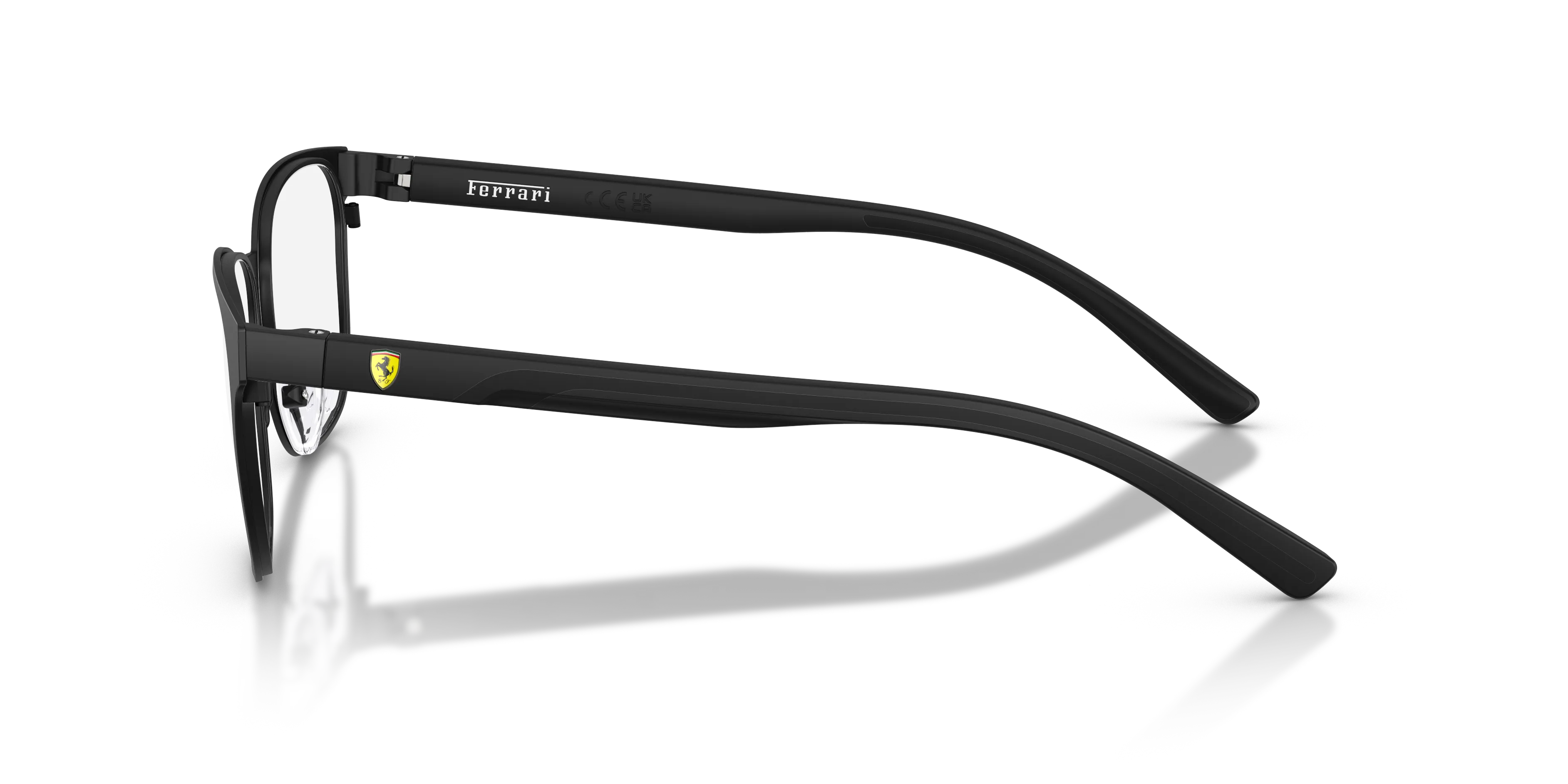Ferrari Scuderia FZ7016 126 Montature da vista Metallo Nero Rotonda Normale - immagine 4