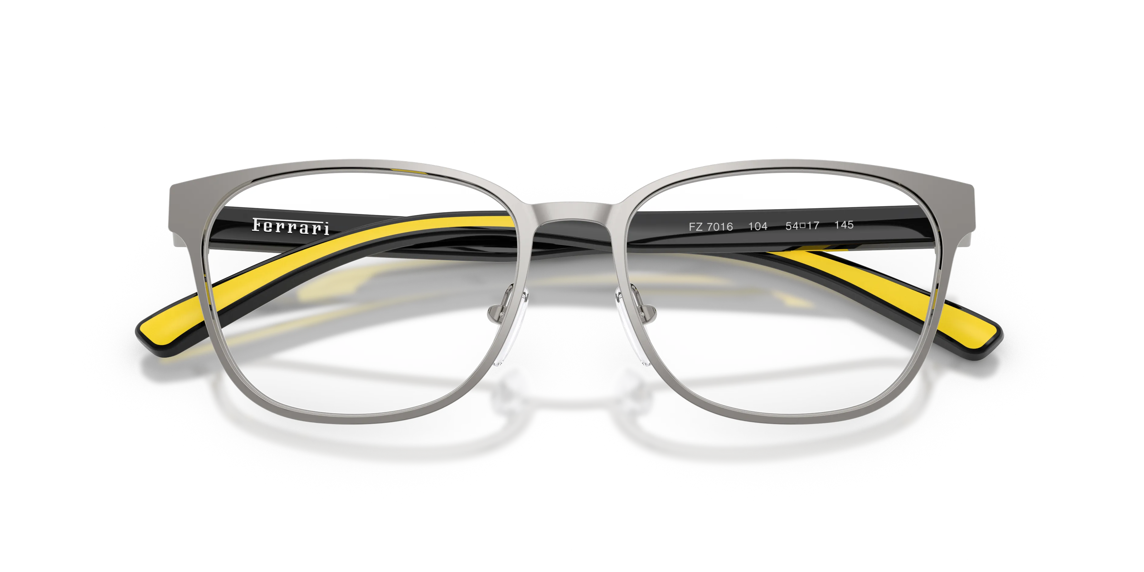 Ferrari Scuderia FZ7016 104 Montature da vista Metallo Grigio Rotonda Normale - immagine 2