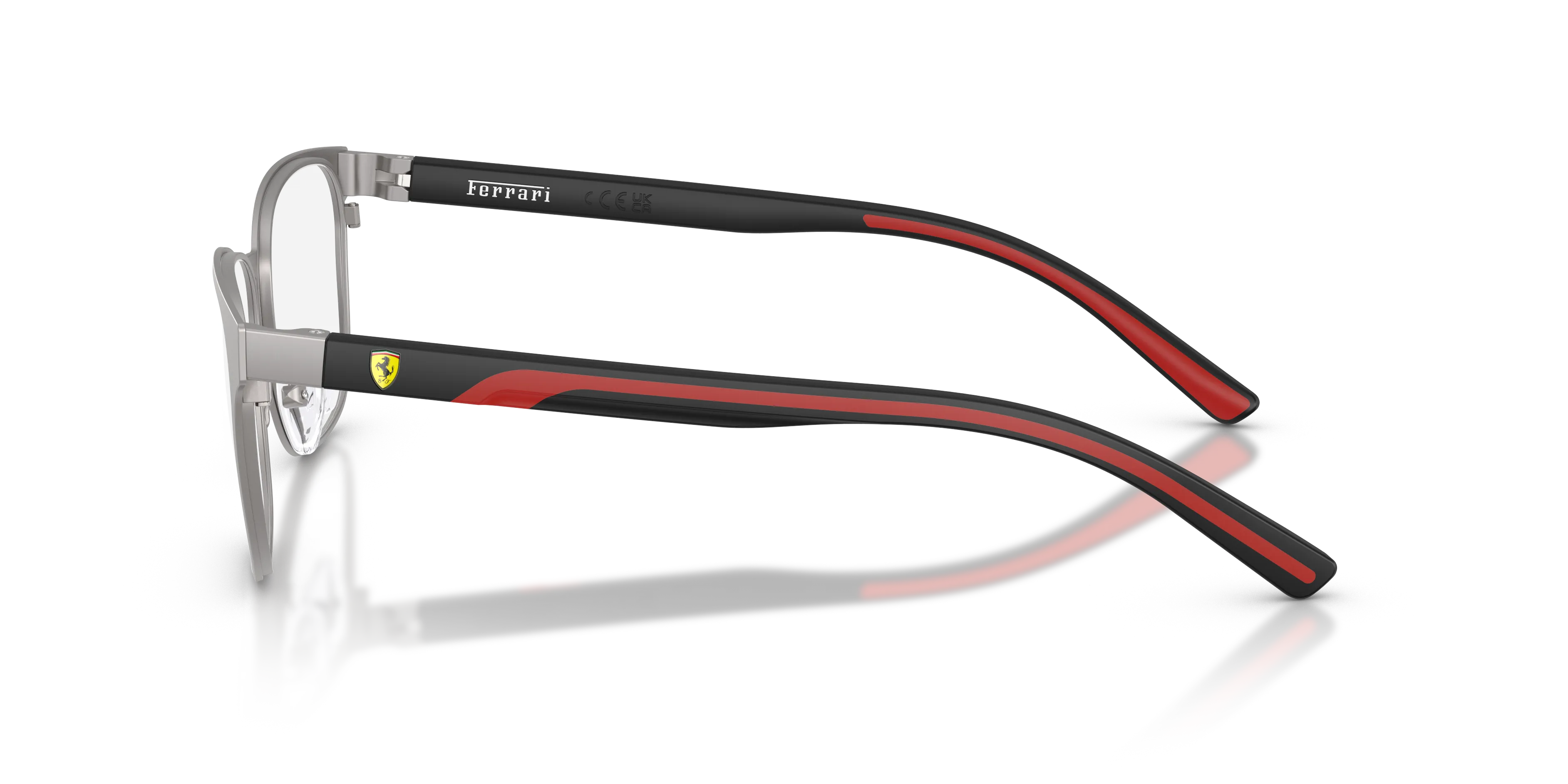 Ferrari Scuderia FZ7016 101 Montature da vista Metallo Grigio Rotonda Normale - immagine 4