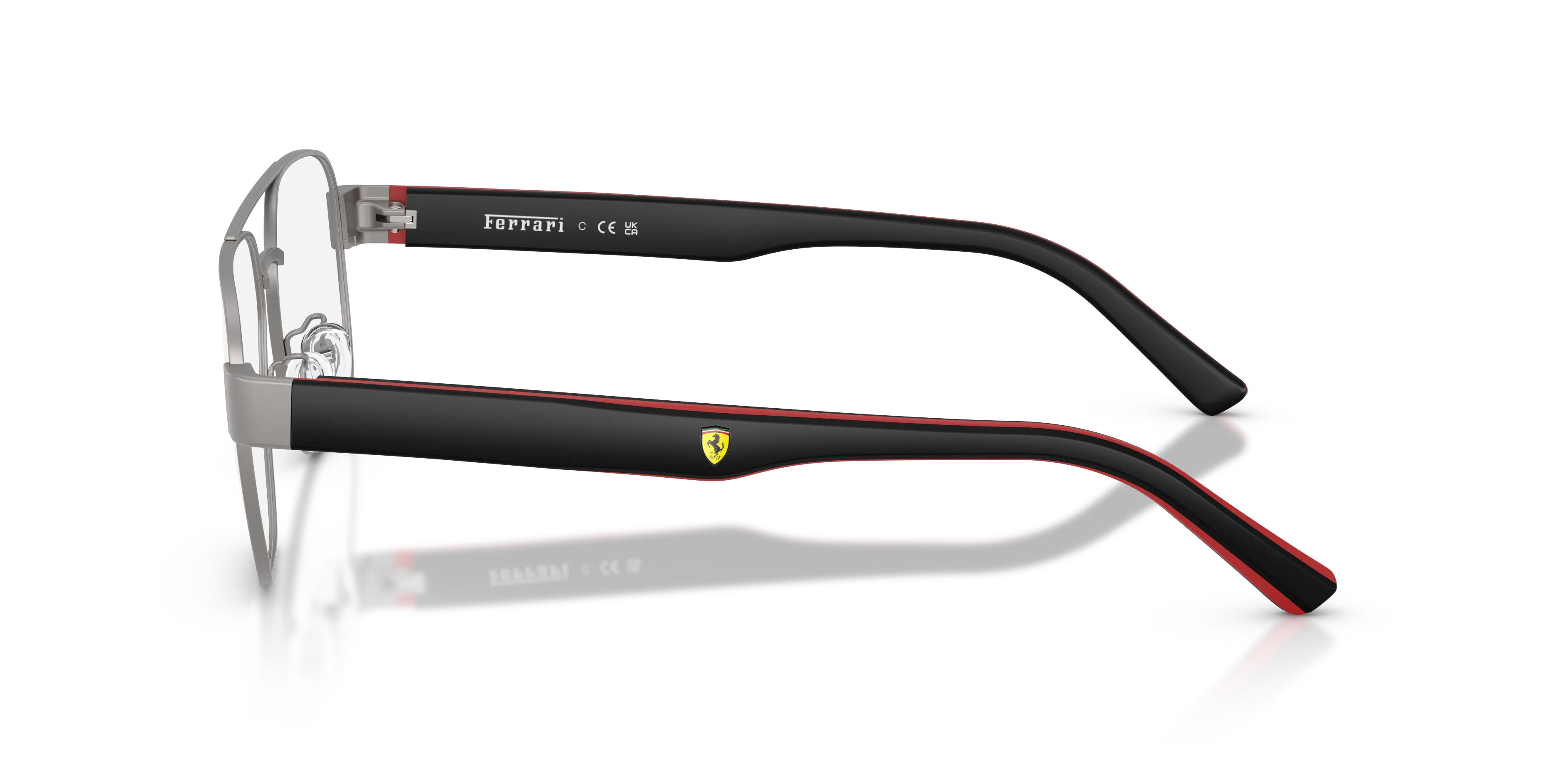 Ferrari Scuderia FZ7014D 115 Montature da vista Metallo Grigio Pillow Normale - immagine 4