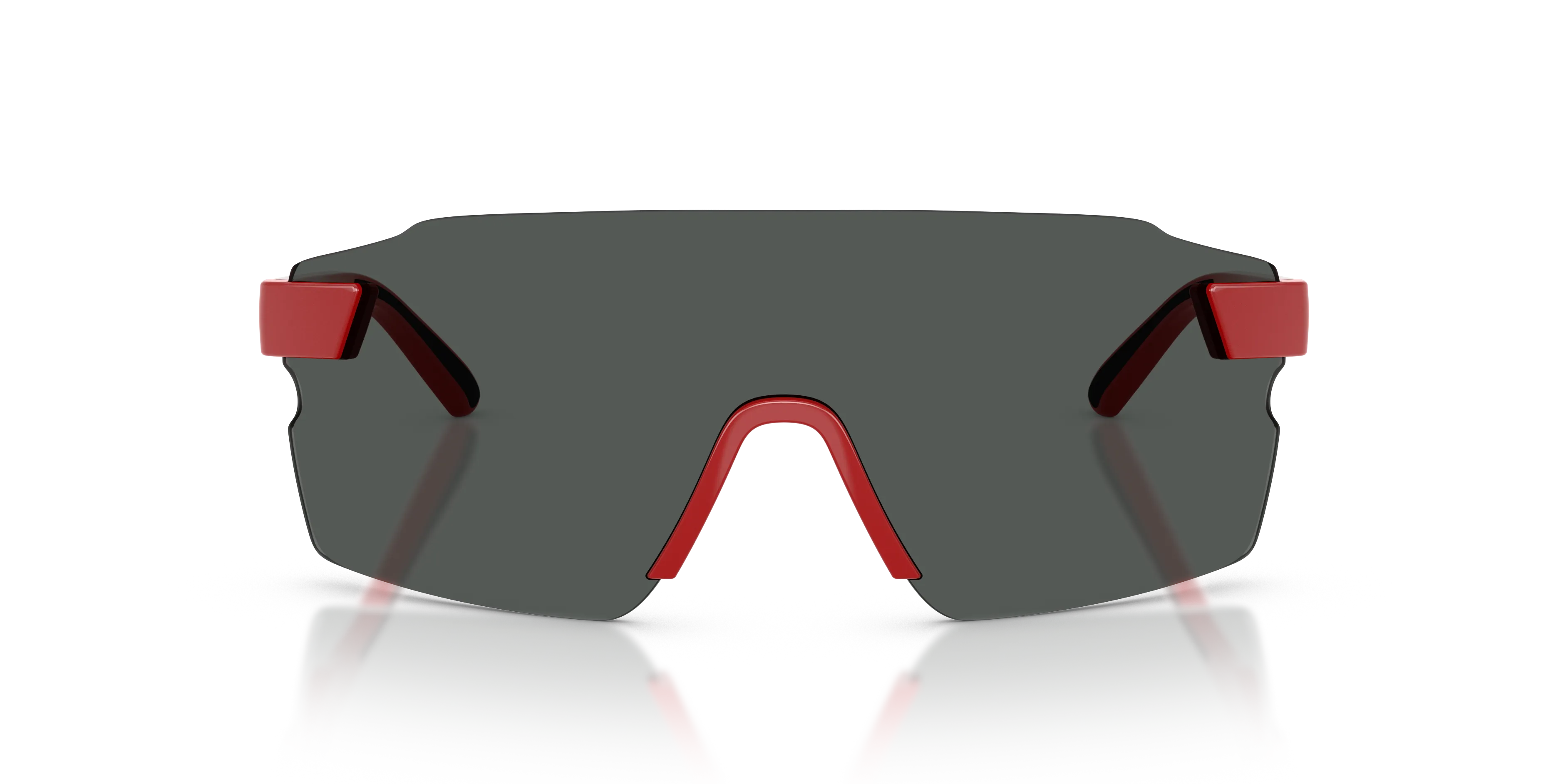 Ferrari Scuderia FZ6024U 526/87 Occhiali da sole Iniettato Rosso Grigio Squadrata Normale - immagine 3