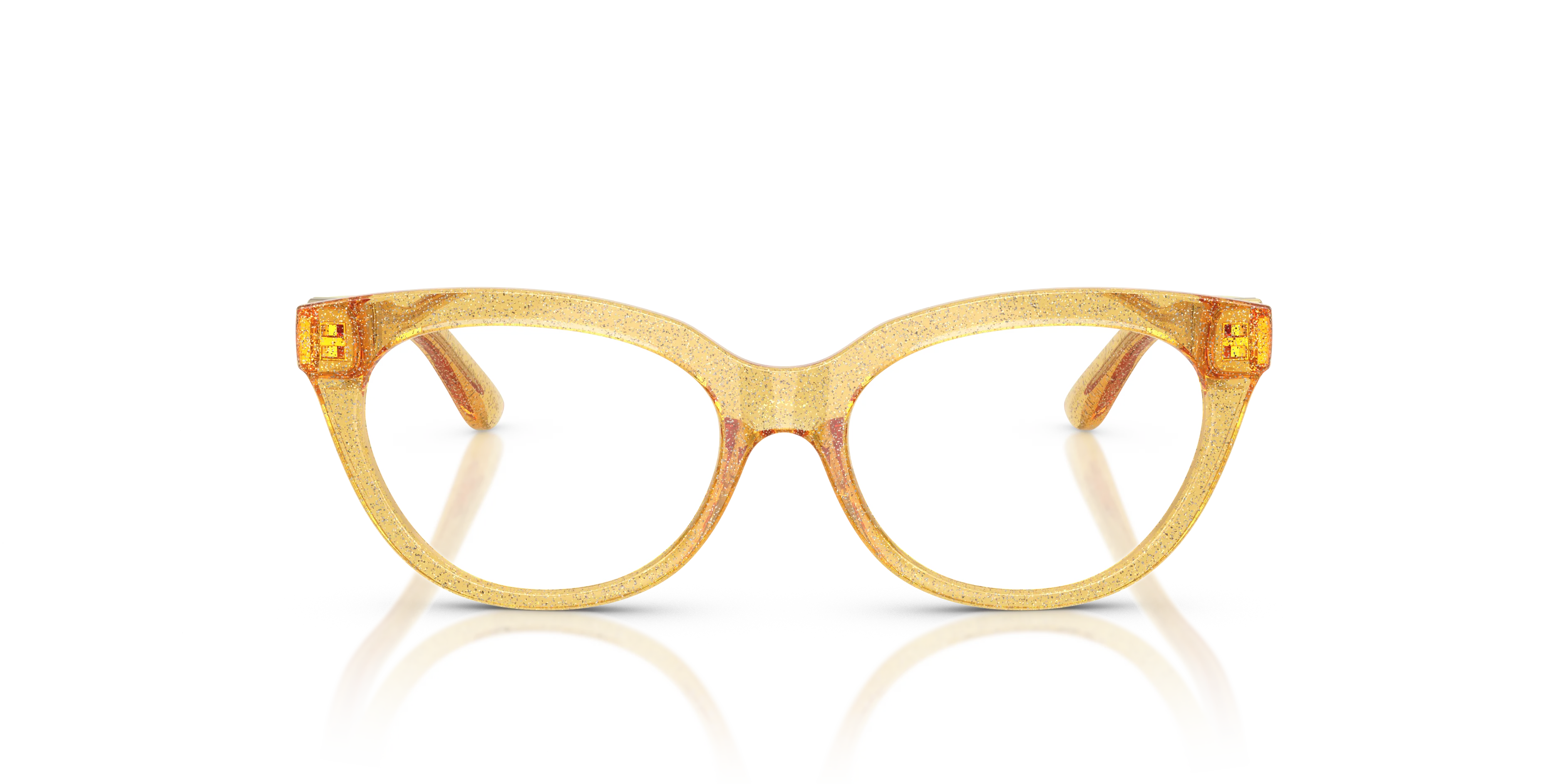 Dolce & Gabbana DX5005U 3455 Montature da vista Iniettato Giallo Farfalla Normale - immagine 3