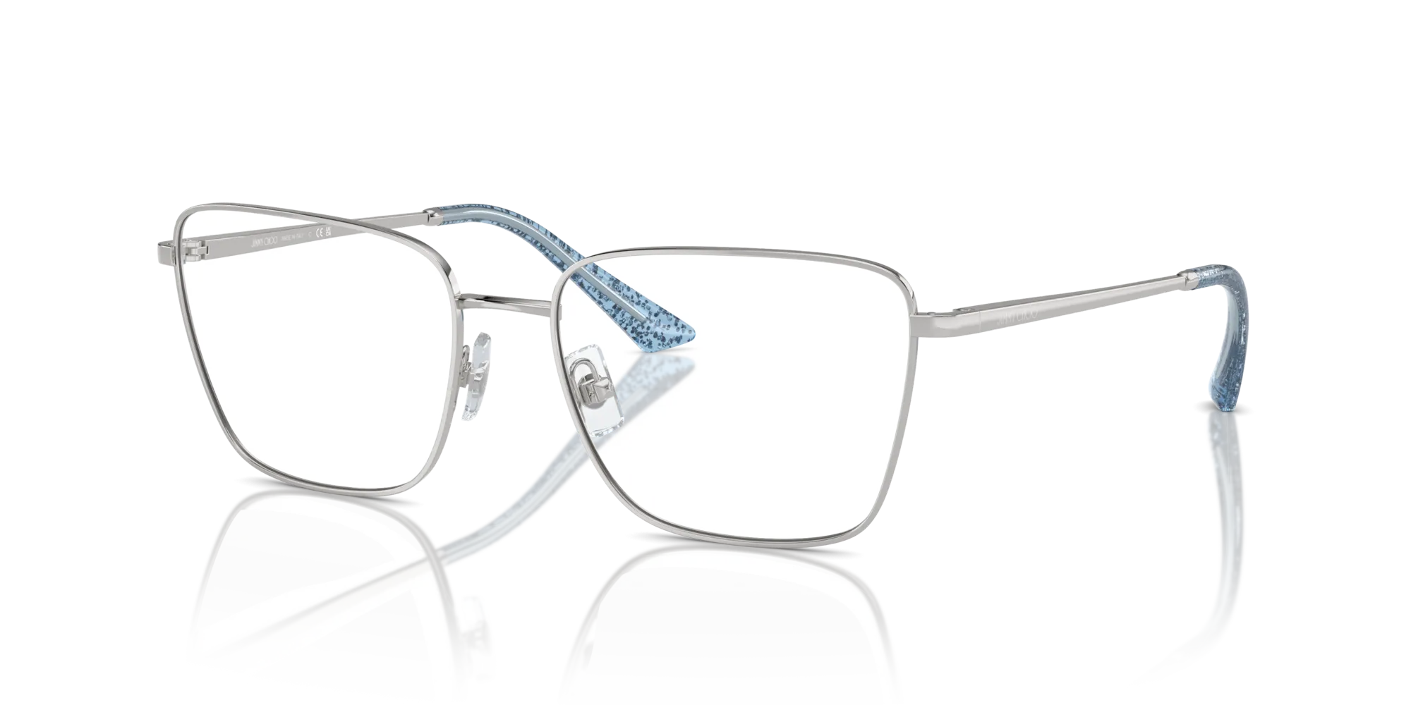 Jimmy Choo JC2003 3014 Montature da vista Metallo Argento Pillow Normale - immagine 4