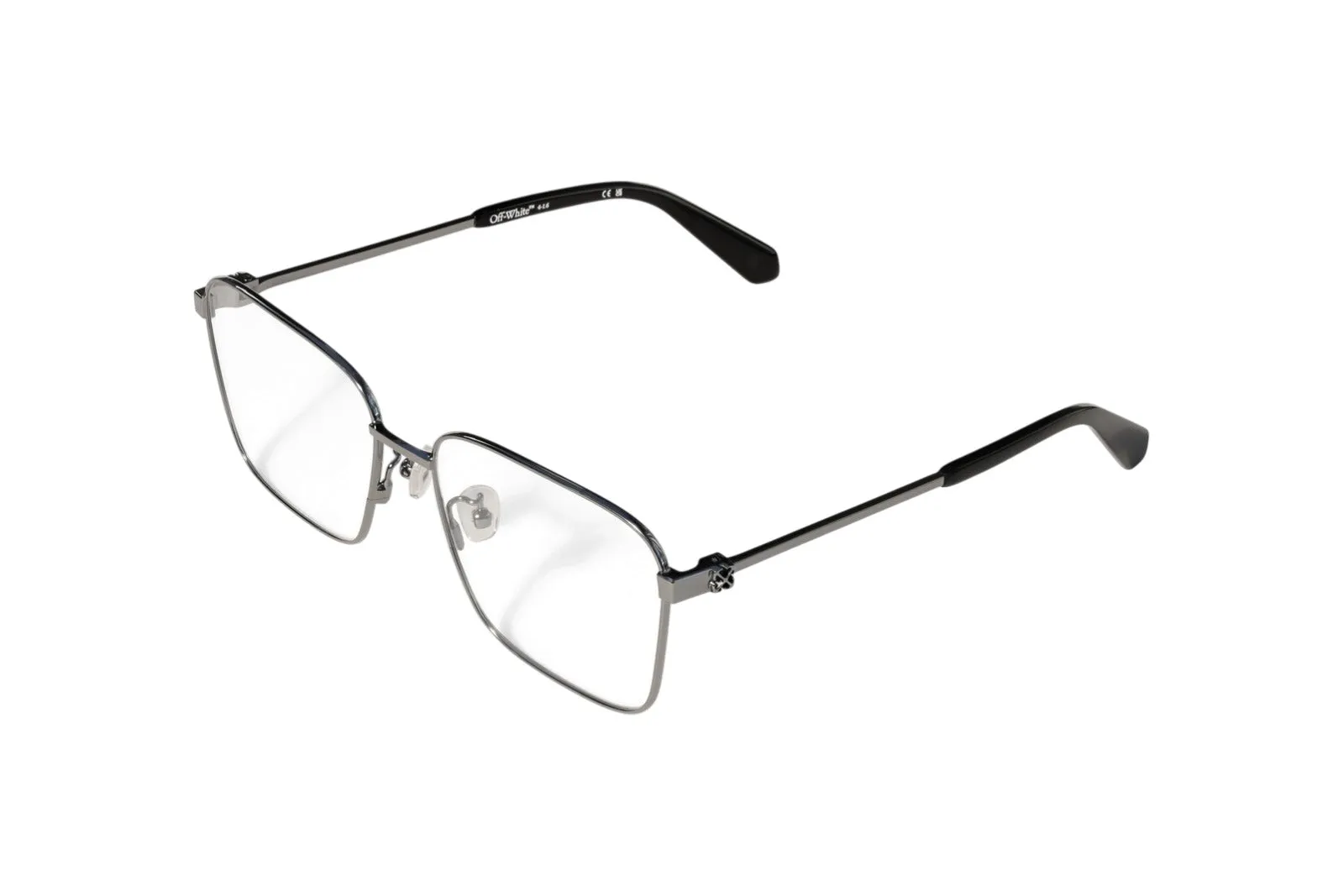 Off-White OW6018 7700 Montature da vista Metallo Canna di fucile Squadrata - immagine 1