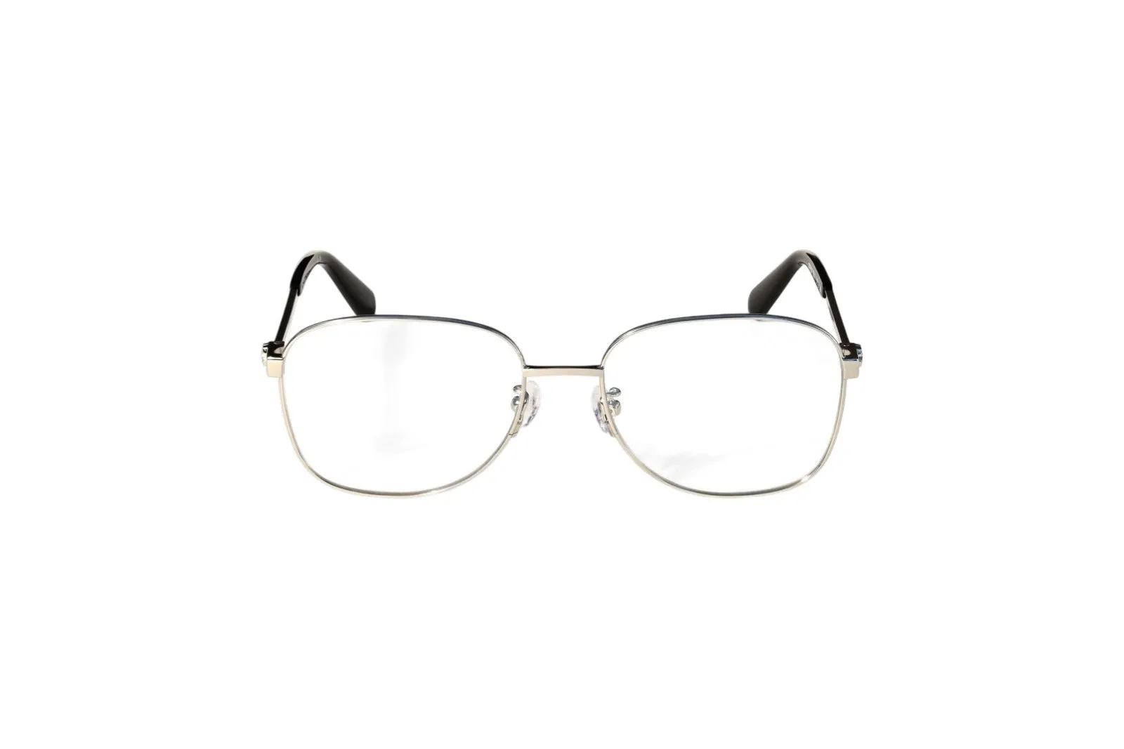 Off-White OW6017 7200 Montature da vista Metallo Argento Squadrata - immagine 2