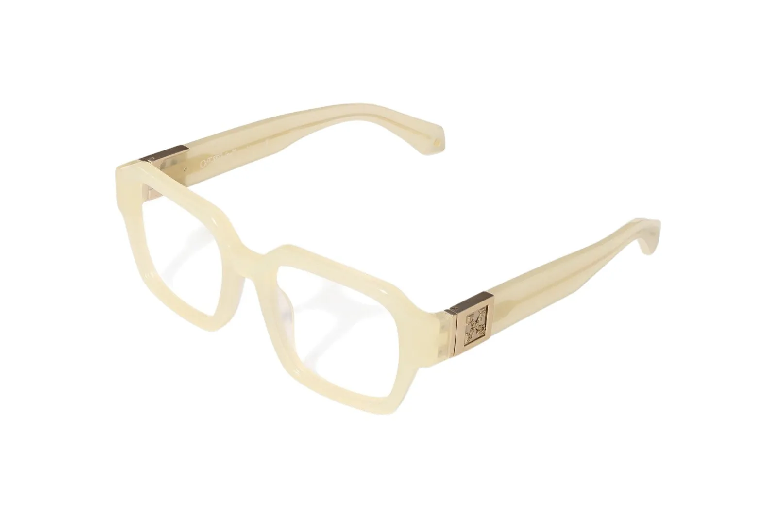 Off-White OW5041 STYLE 5041 6200 Montature da vista Acetato Avorio Squadrata - immagine 1