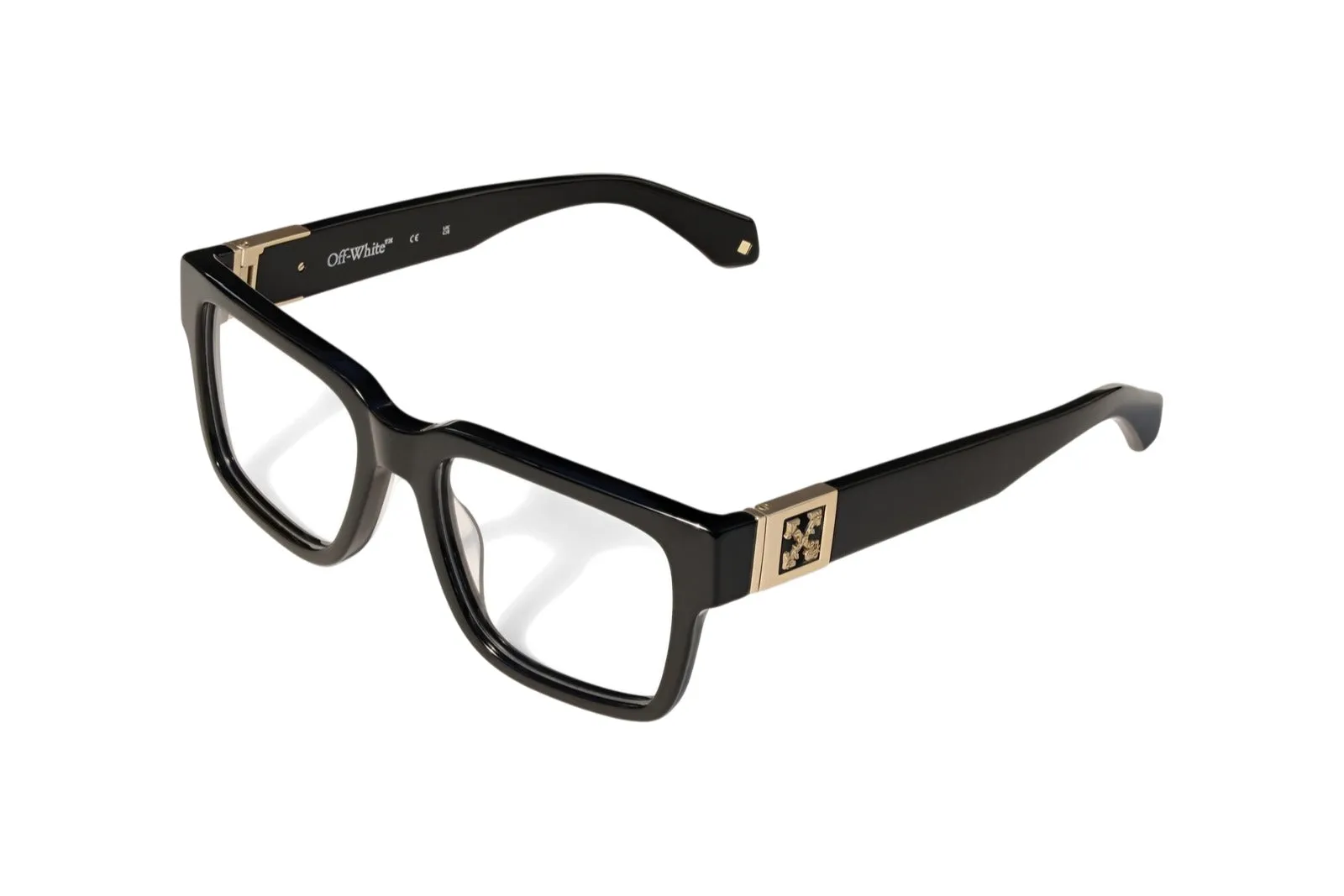 Off-White OW5040 STYLE 5040 1000 Montature da vista Acetato Nero Squadrata - immagine 1