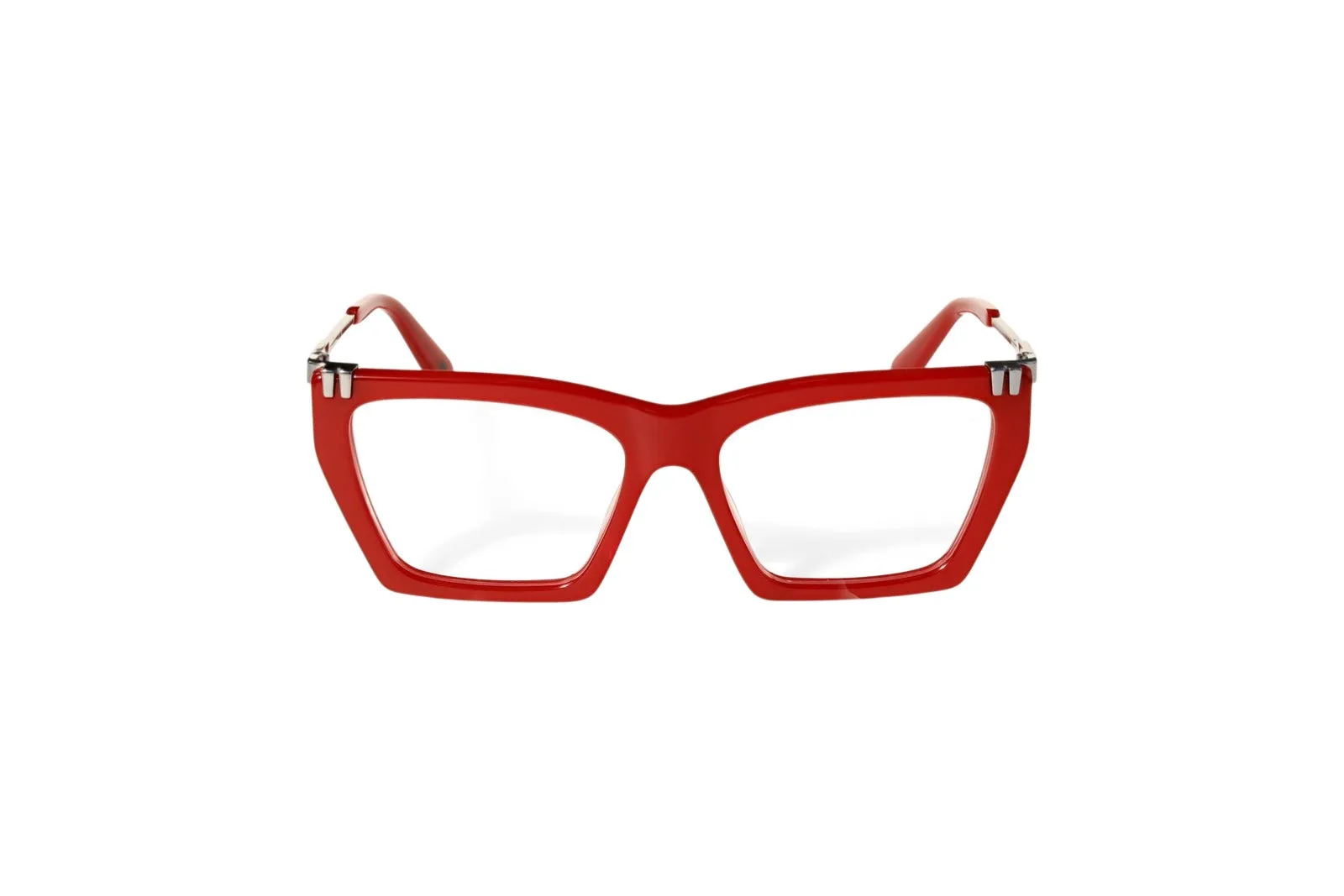 Off-White OW5037 2500 Montature da vista Acetato Rosso Squadrata - immagine 2