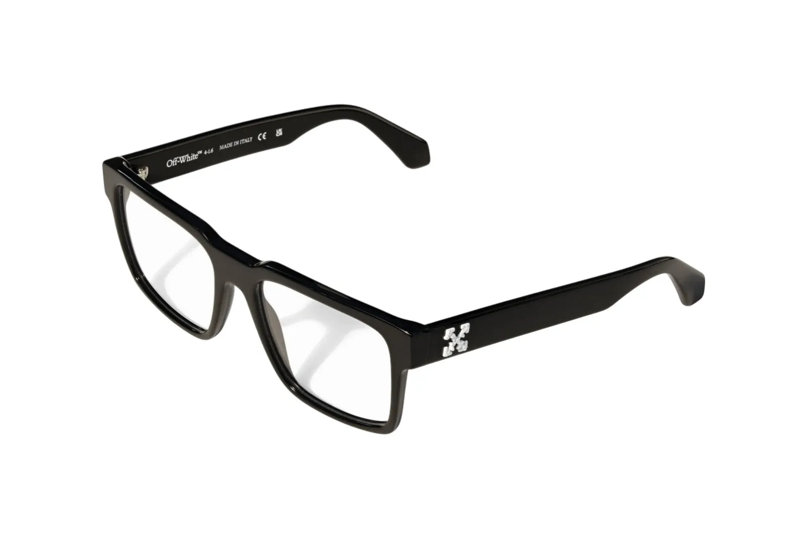 Off-White OW5033 STYLE 5033 1000 Montature da vista Acetato Nero Squadrata - immagine 1