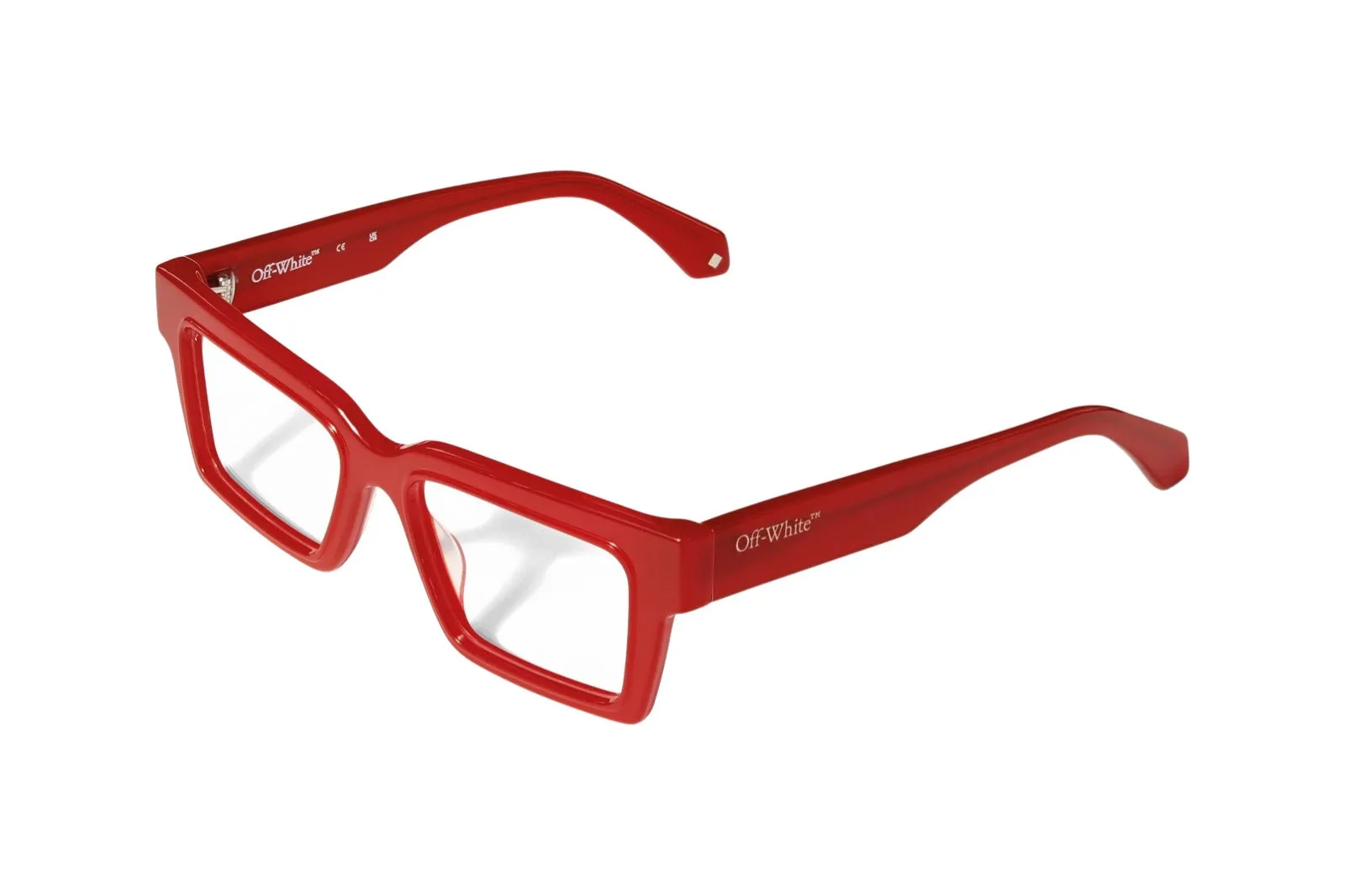 Off-White OW5029 STYLE 5029 2500 Montature da vista Acetato Rosso Squadrata - immagine 1