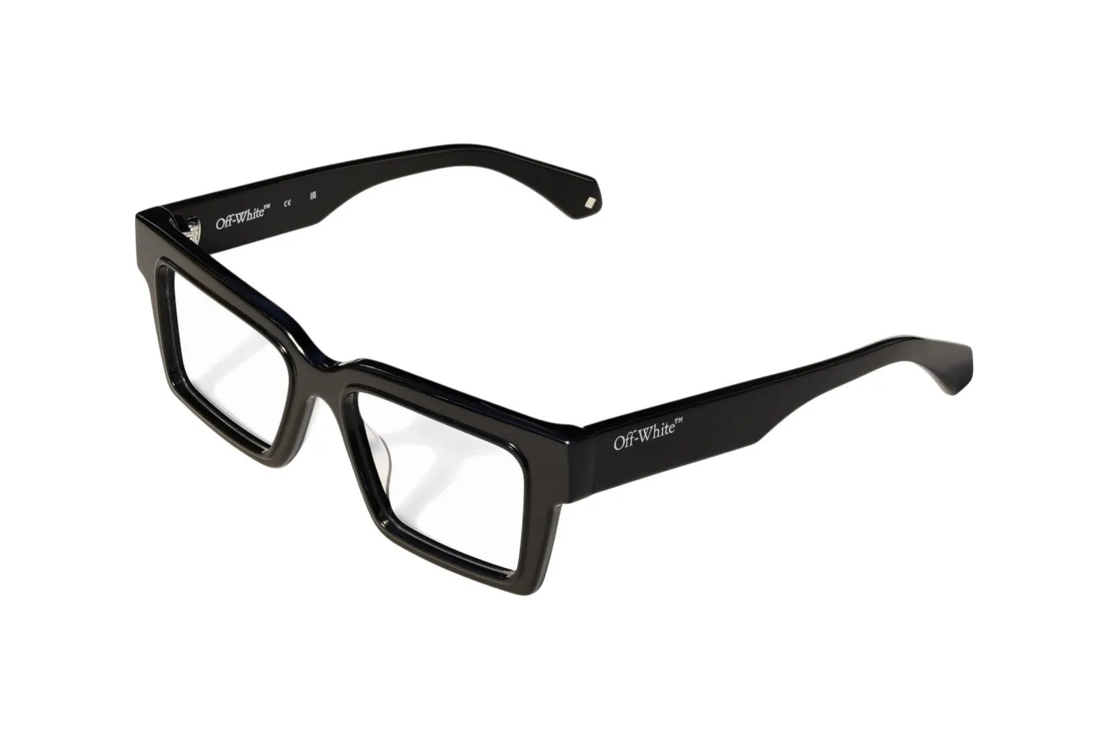 Off-White OW5029 STYLE 5029 1000 Montature da vista Acetato Nero Squadrata - immagine 1