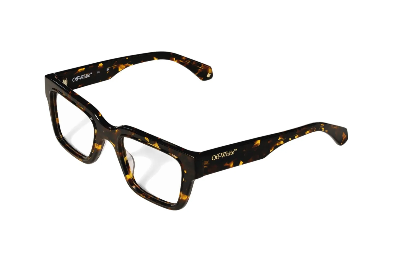 Off-White OW5028 STYLE 5028 6000 Montature da vista Acetato Havana Squadrata - immagine 1