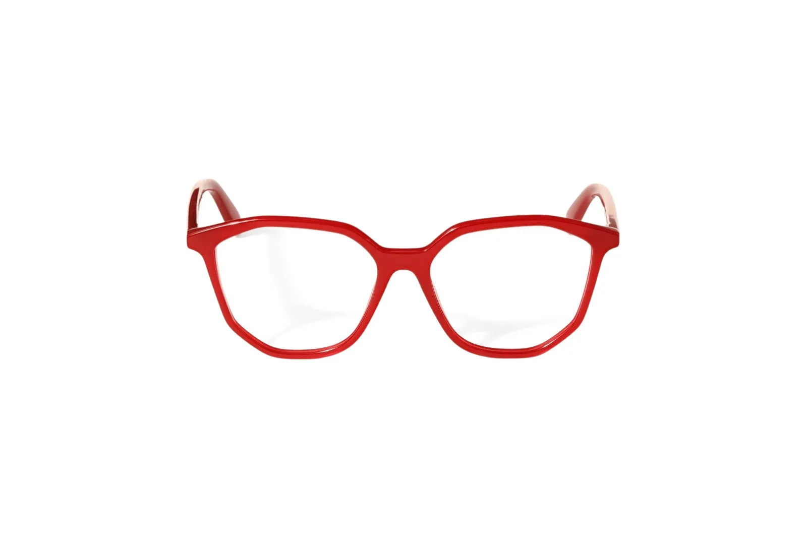 Off-White OW5025 STYLE 5025 2500 Montature da vista Acetato Rosso Geometrica - immagine 2