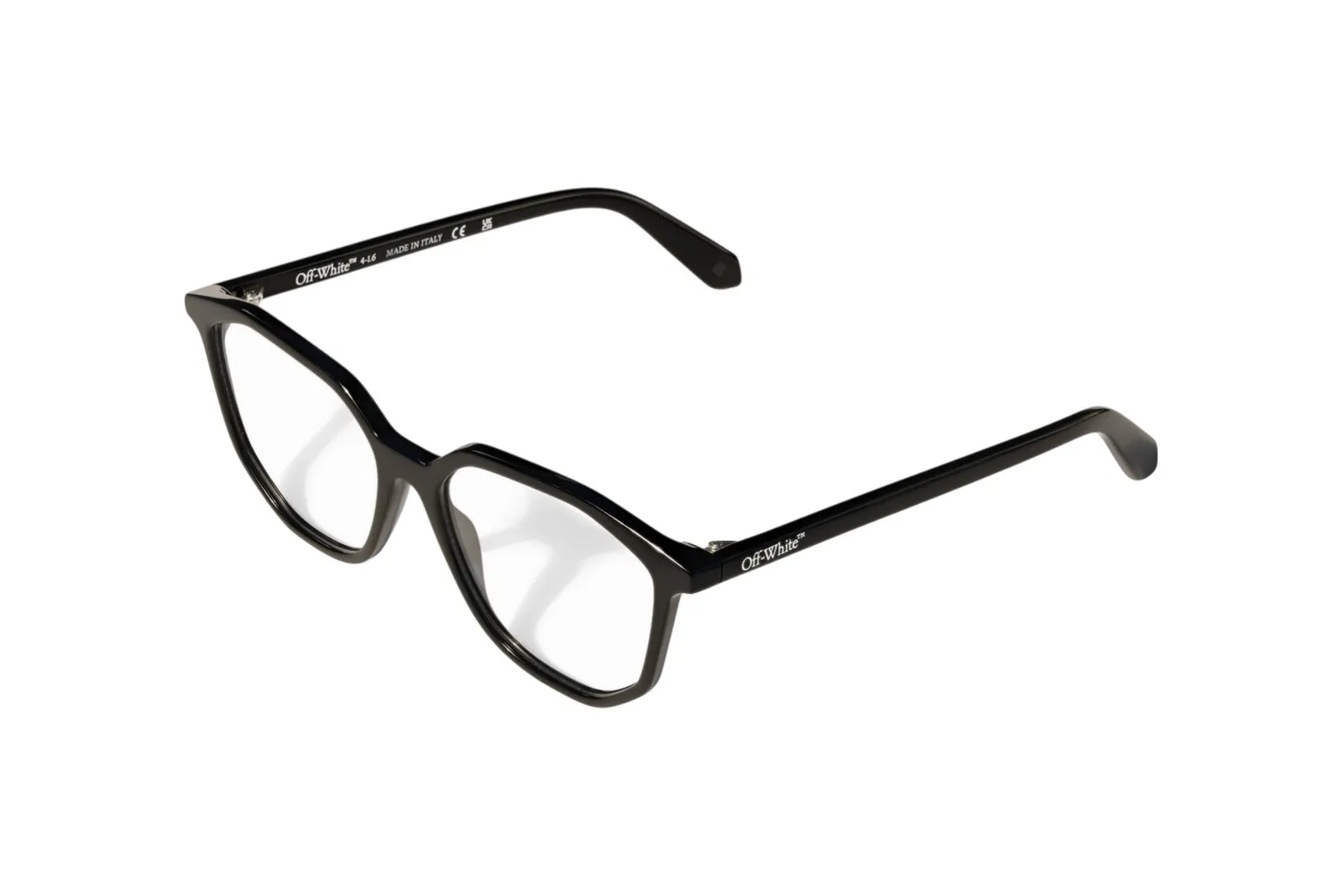 Off-White OW5025 STYLE 5025 1000 Montature da vista Acetato Nero Geometrica - immagine 1