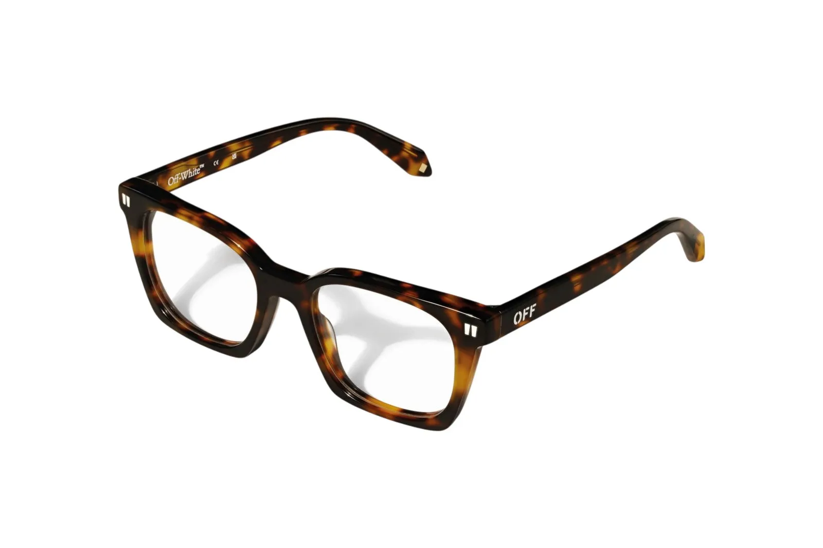 Off-White OW5024 STYLE 5024 6D00 Montature da vista Acetato Havana Squadrata - immagine 1
