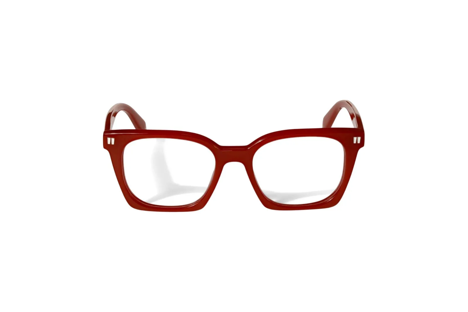 Off-White OW5024 STYLE 5024 2500 Montature da vista Acetato Rosso Squadrata - immagine 2