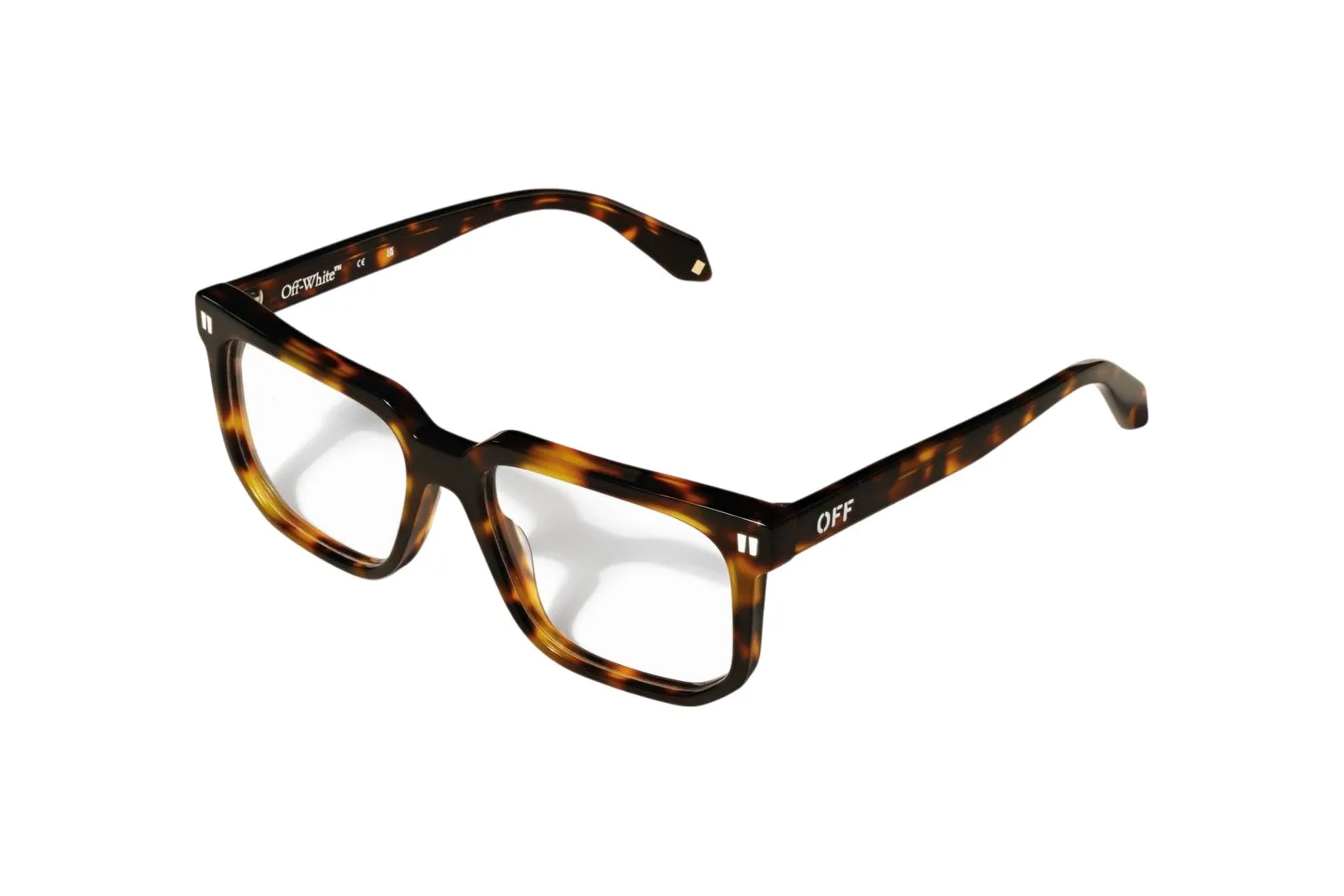 Off-White OW5023 STYLE 5023 6D00 Montature da vista Acetato Havana Squadrata - immagine 1