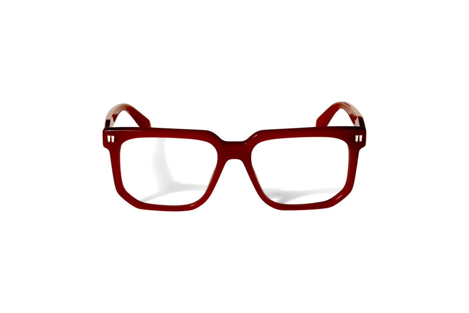 Off-White OW5023 STYLE 5023 2500 Montature da vista Acetato Rosso Squadrata - immagine 2