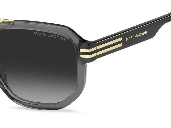 Marc Jacobs MARC 588/S KB7/9O Occhiali da sole Plastica Grigio Grigio Squadrata Sfumato - immagine 4