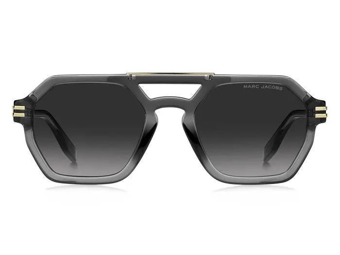 Marc Jacobs MARC 587/S KB7/9O Occhiali da sole Plastica Grigio Grigio Geometrica Sfumato - immagine 2