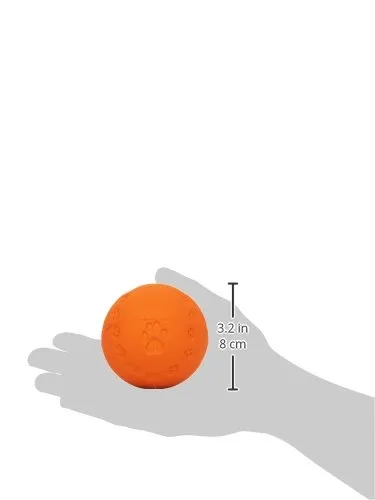 Trixie Natural Rubber Ball Cane Giocattolo con Suono, 7cm- a Caso - immagine 2