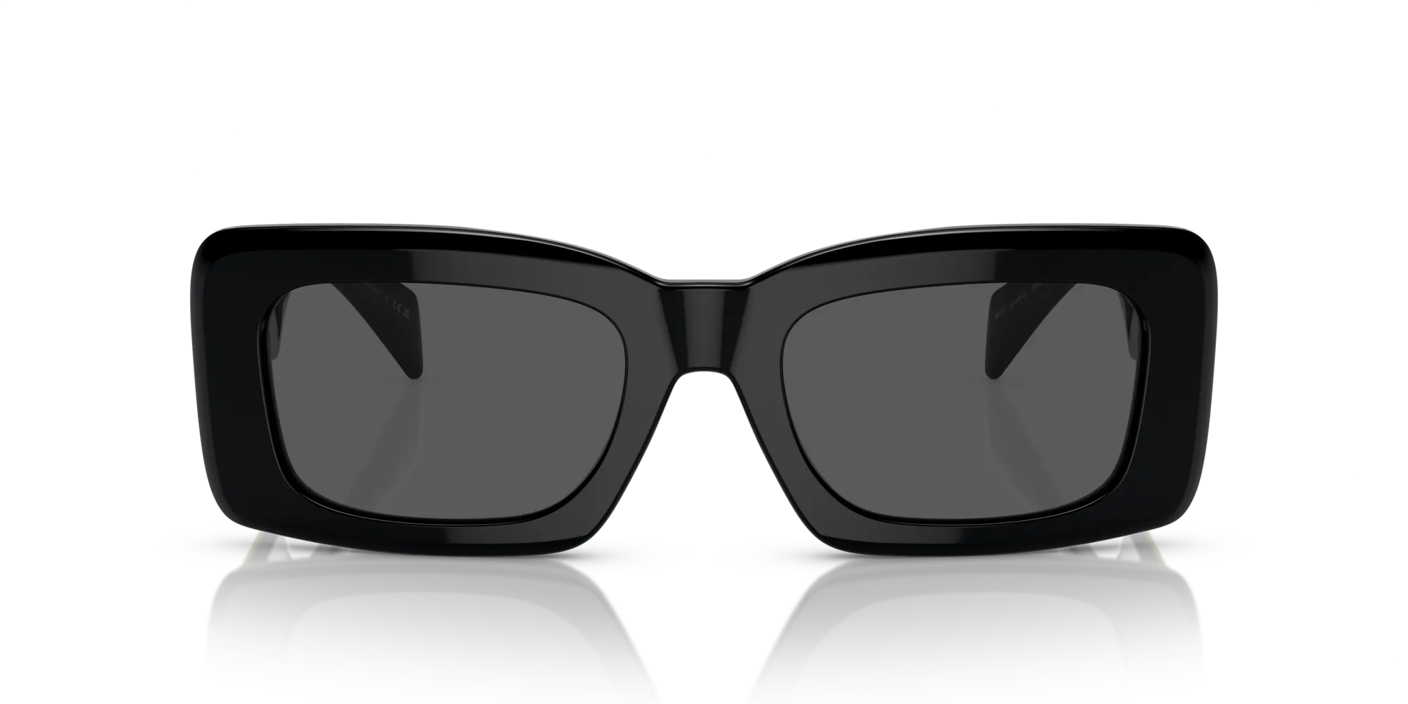 Versace VE4444U GB1/87 Occhiali da sole Acetato Nero Grigio Squadrata Normale - immagine 3