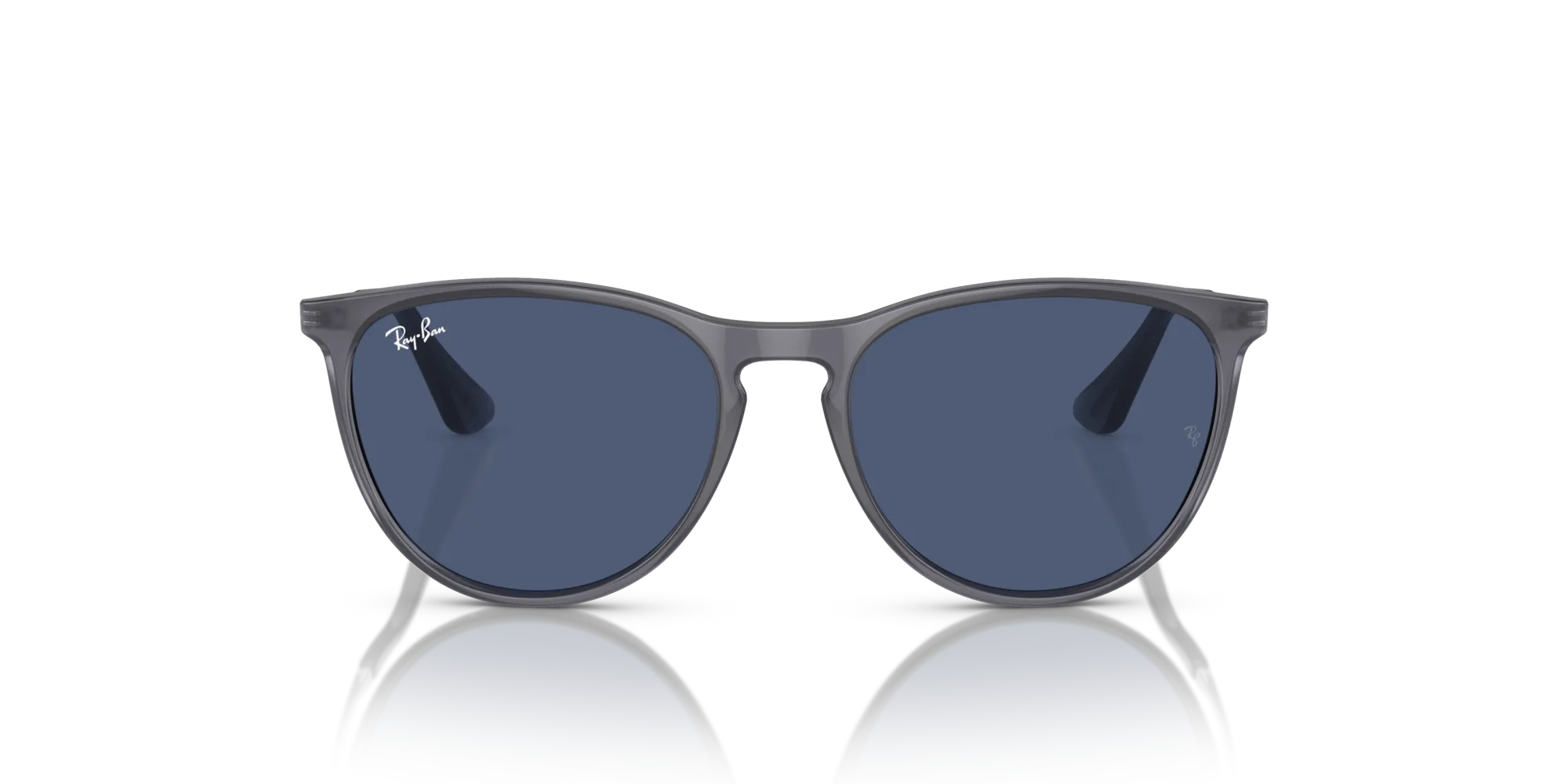 Ray - Ban RJ9060S JUNIOR ERIKA 713480 Occhiali da sole bambino Iniettato Blu Blu Pantos Normale - immagine 3
