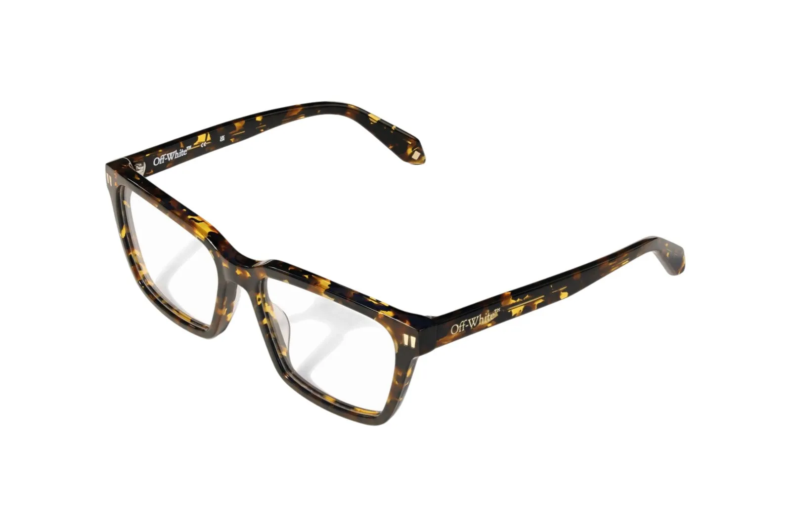 Off-White OW5003 STYLE 8I 6000 Montature da vista Acetato Havana Squadrata - immagine 1