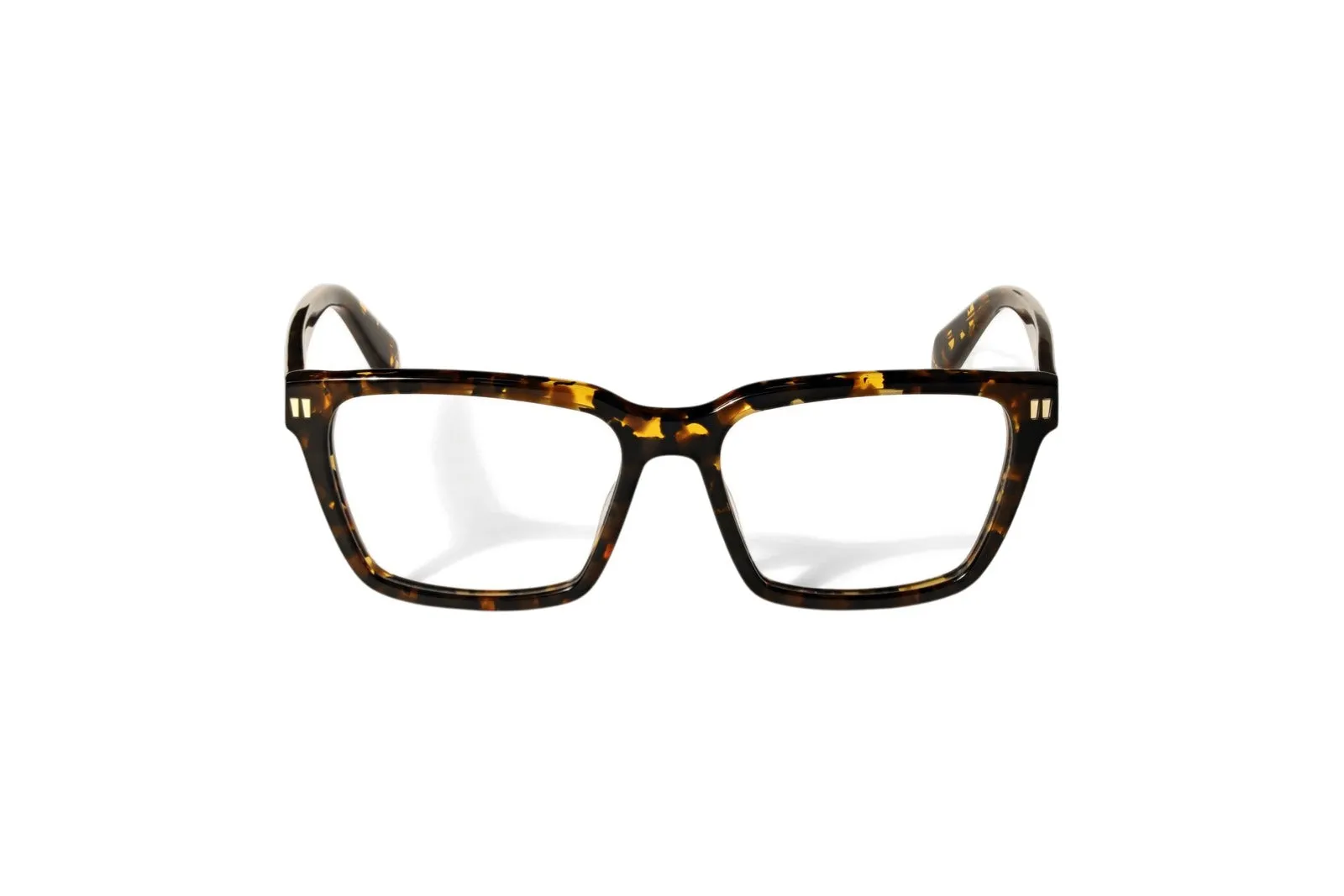 Off-White OW5003 STYLE 8I 6000 Montature da vista Acetato Havana Squadrata - immagine 2