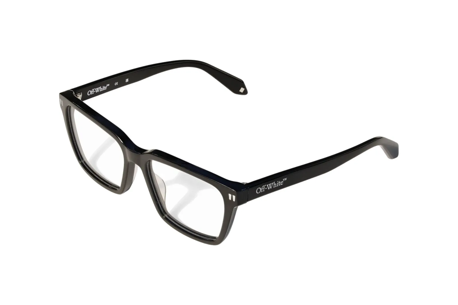 Off-White OW5003 STYLE 8I 1000 Montature da vista Acetato Nero Squadrata - immagine 1