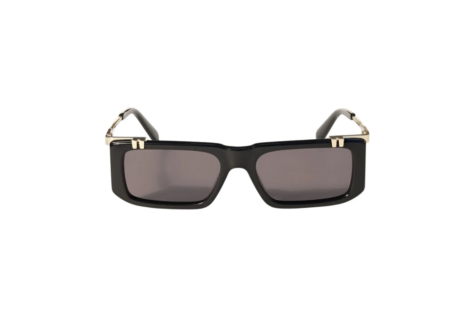 Off-White OW2032 1007 Occhiali da sole Acetato Nero Grigio Squadrata Normale - immagine 2
