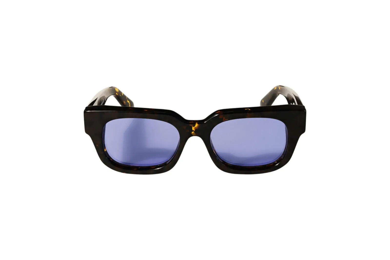 Off-White OW1051 ROCHESTER 6045 Occhiali da sole Acetato Havana Azzurro Squadrata Normale - immagine 2