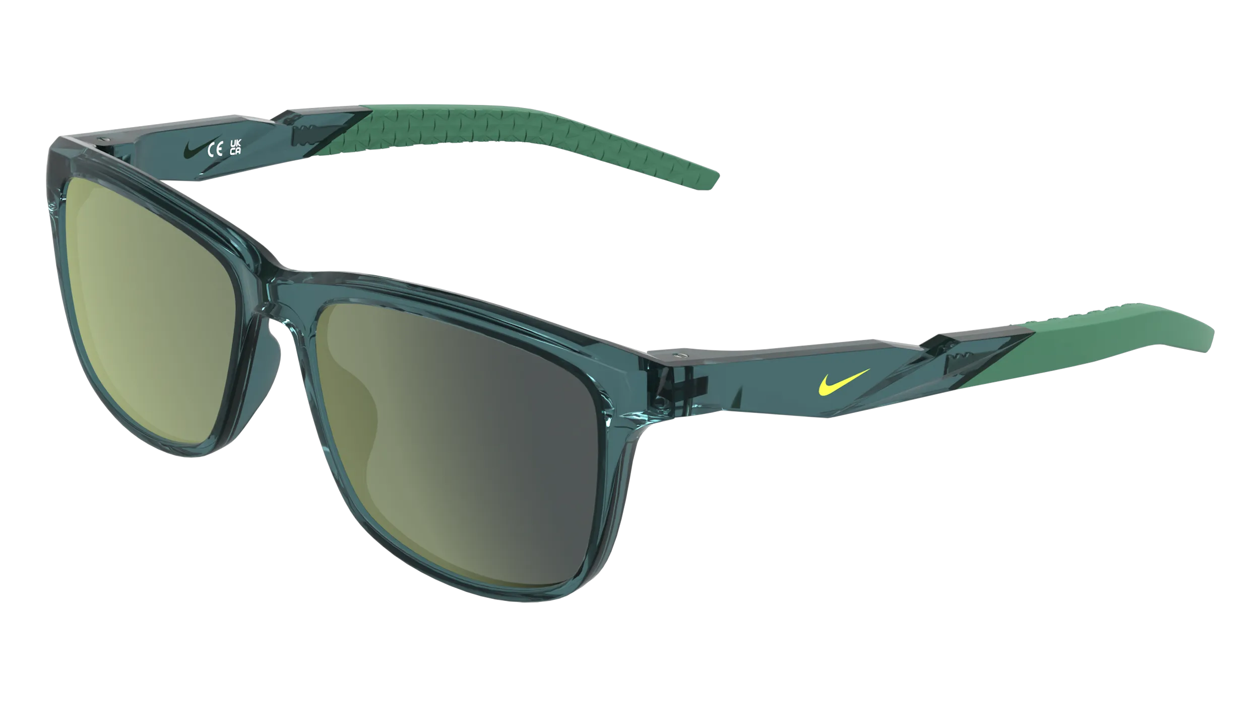Nike NIKE RADEON BOLT IW1812X 339 Occhiali da sole bambino Bio-iniettato Verde Grigio Squadrata Specchiate - immagine 1