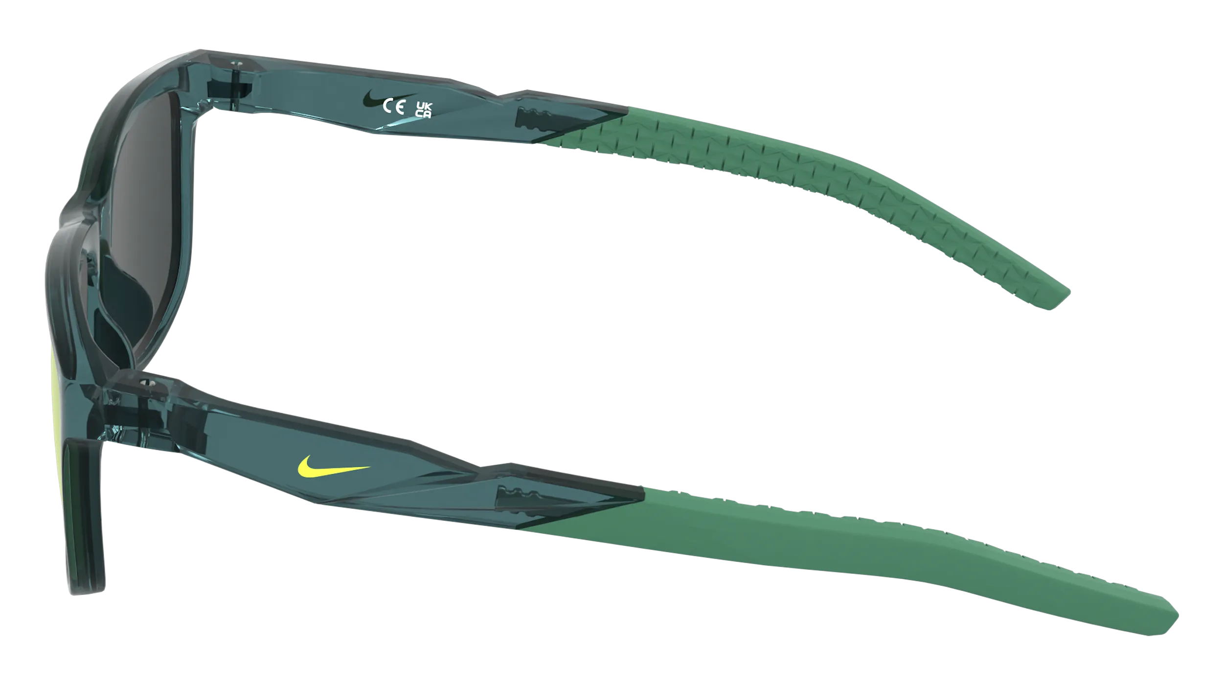 Nike NIKE RADEON BOLT IW1812X 339 Occhiali da sole bambino Bio-iniettato Verde Grigio Squadrata Specchiate - immagine 3