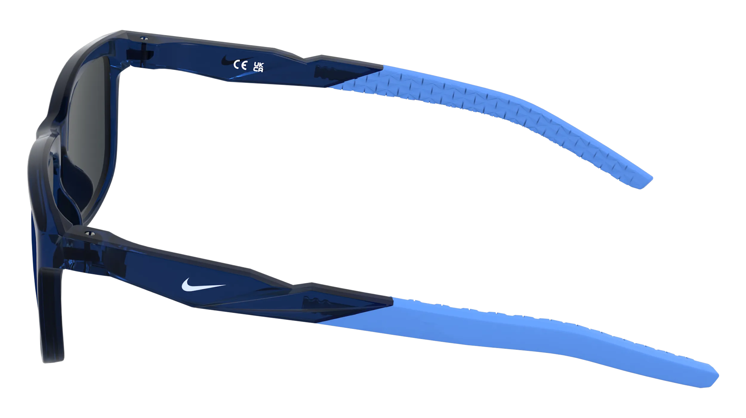 Nike NIKE RADEON BOLT IW1812X 410 Occhiali da sole bambino Bio-iniettato Blu Grigio Squadrata Normale - immagine 3