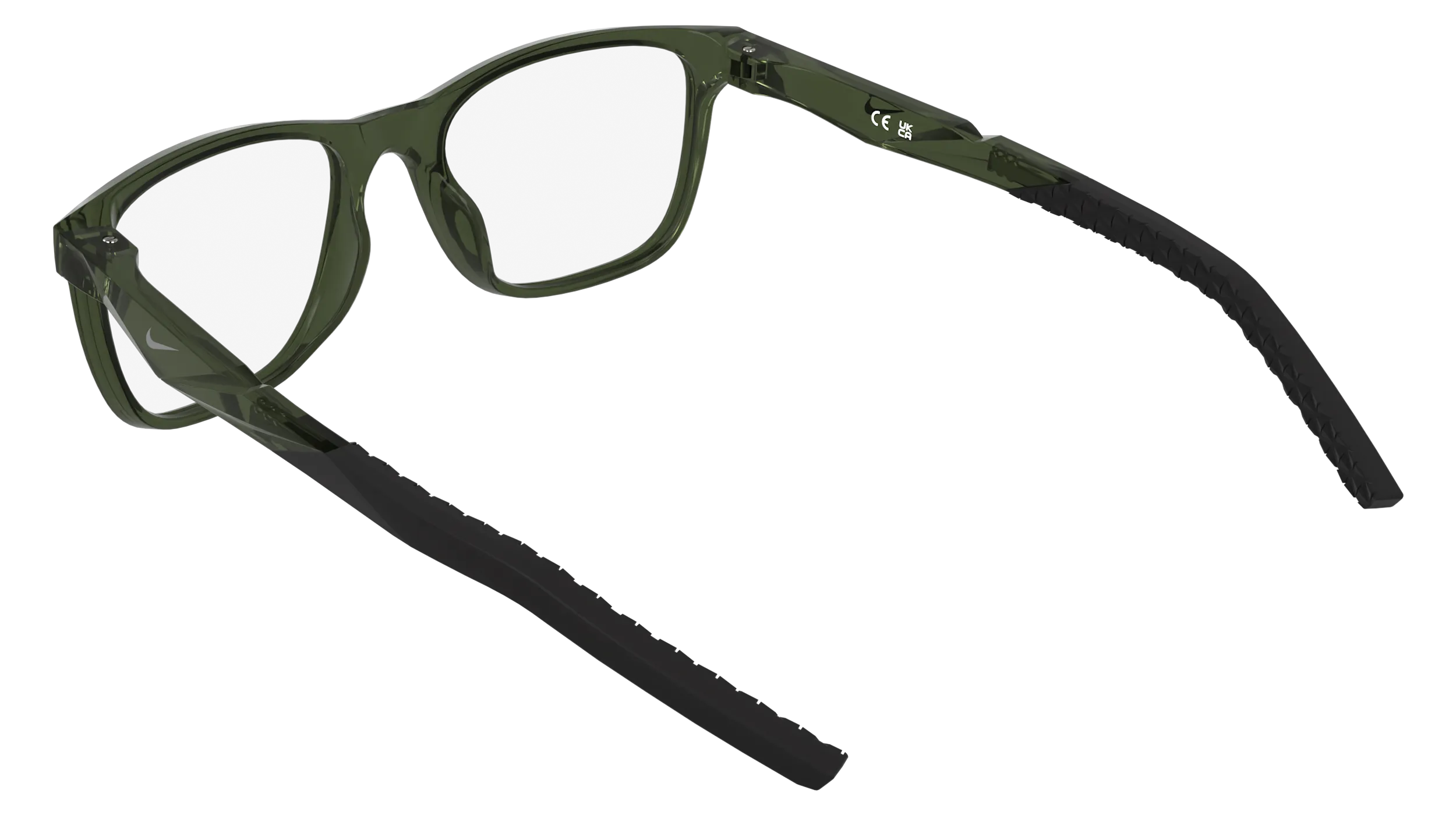 Nike NIKE 5103 315 Montature da vista bambino Bio-iniettato Verde Squadrata Normale - immagine 4
