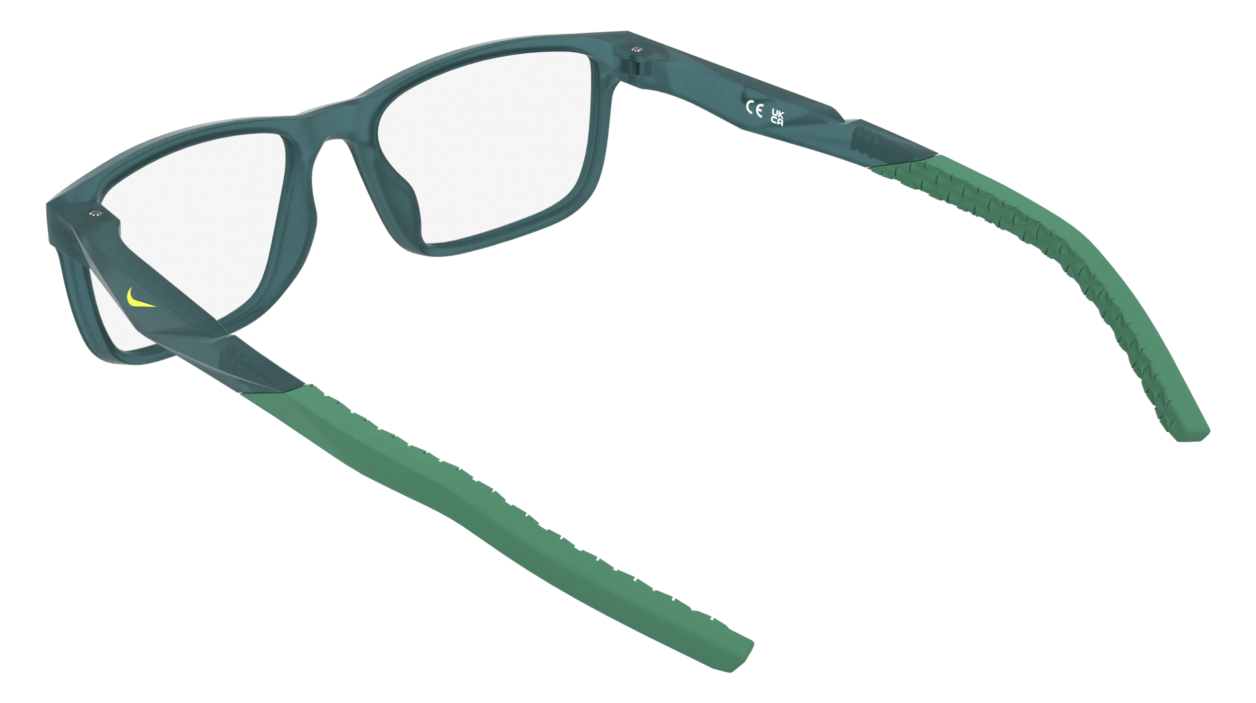 Nike Junior Nike NIKE 5104 312 Montature da vista bambino Bio-iniettato Verde Squadrata Normale - immagine 4