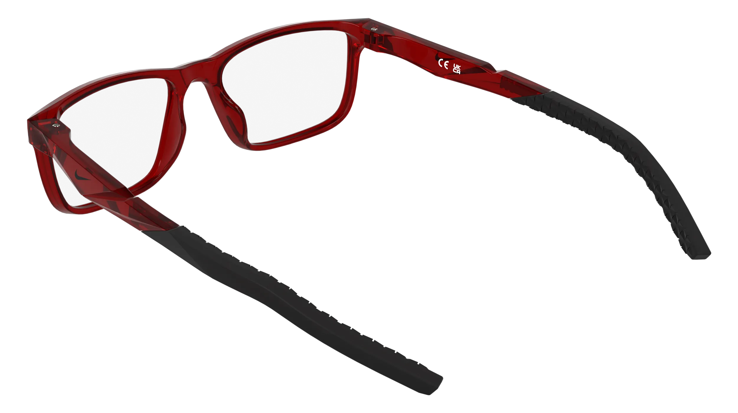 Nike Junior Nike NIKE 5104 607 Montature da vista bambino Bio-iniettato Rosso Squadrata Normale - immagine 4