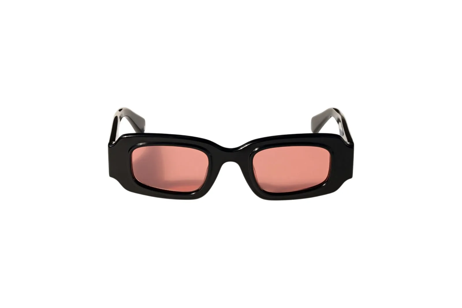 Off-White OW1042 OLYMPIA 1025 Occhiali da sole Acetato Nero Rosso Squadrata Normale - immagine 2